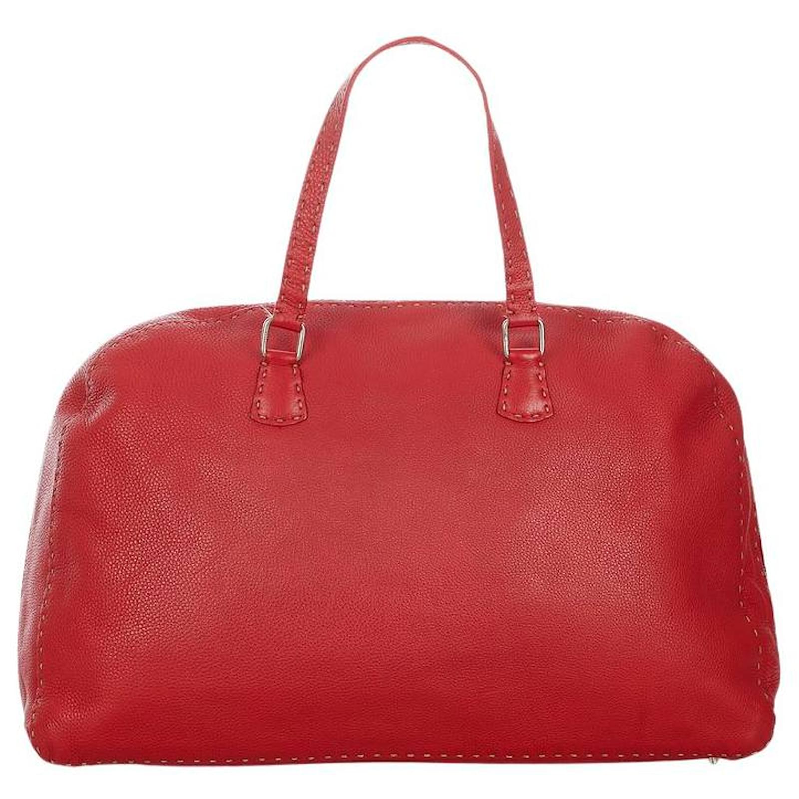 Fendi Selleria Red Pony-style calfskin ref.607123 - Joli Closet