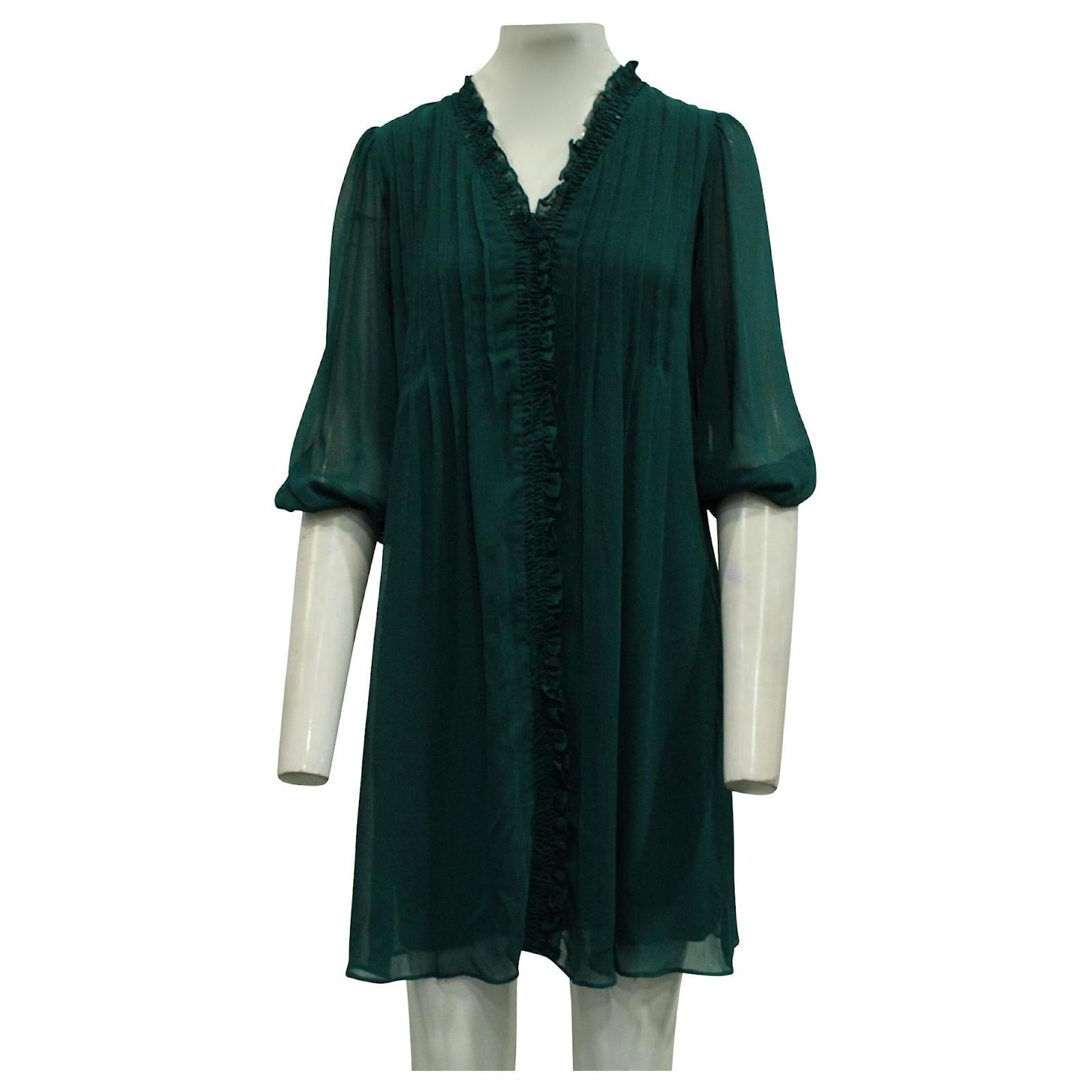 Topman - Chemise décontractée au crochet à manches courtes - Sarcelle