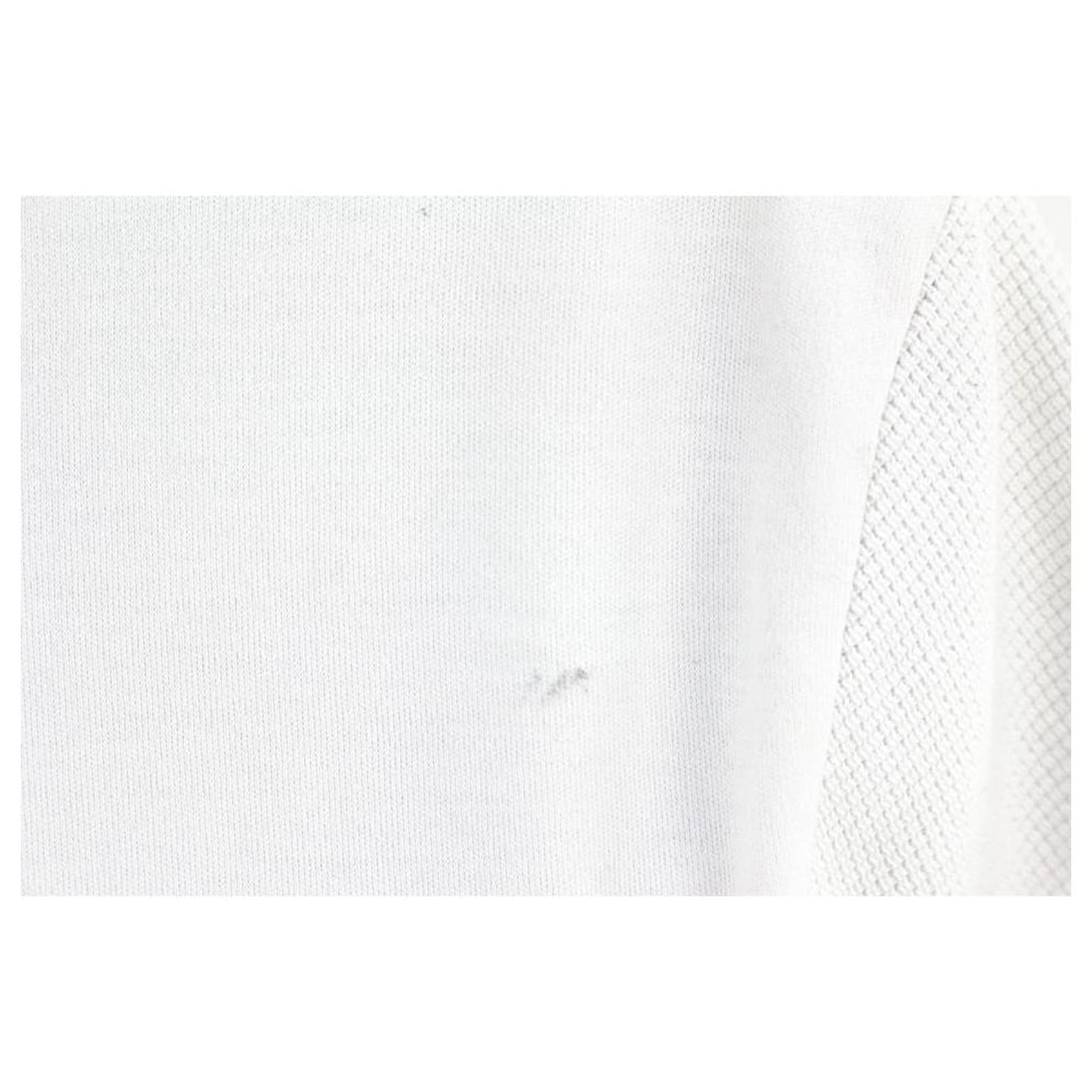 Louis Vuitton Men's Medium White Wardrobe Jersey Sleeve T-Shirt