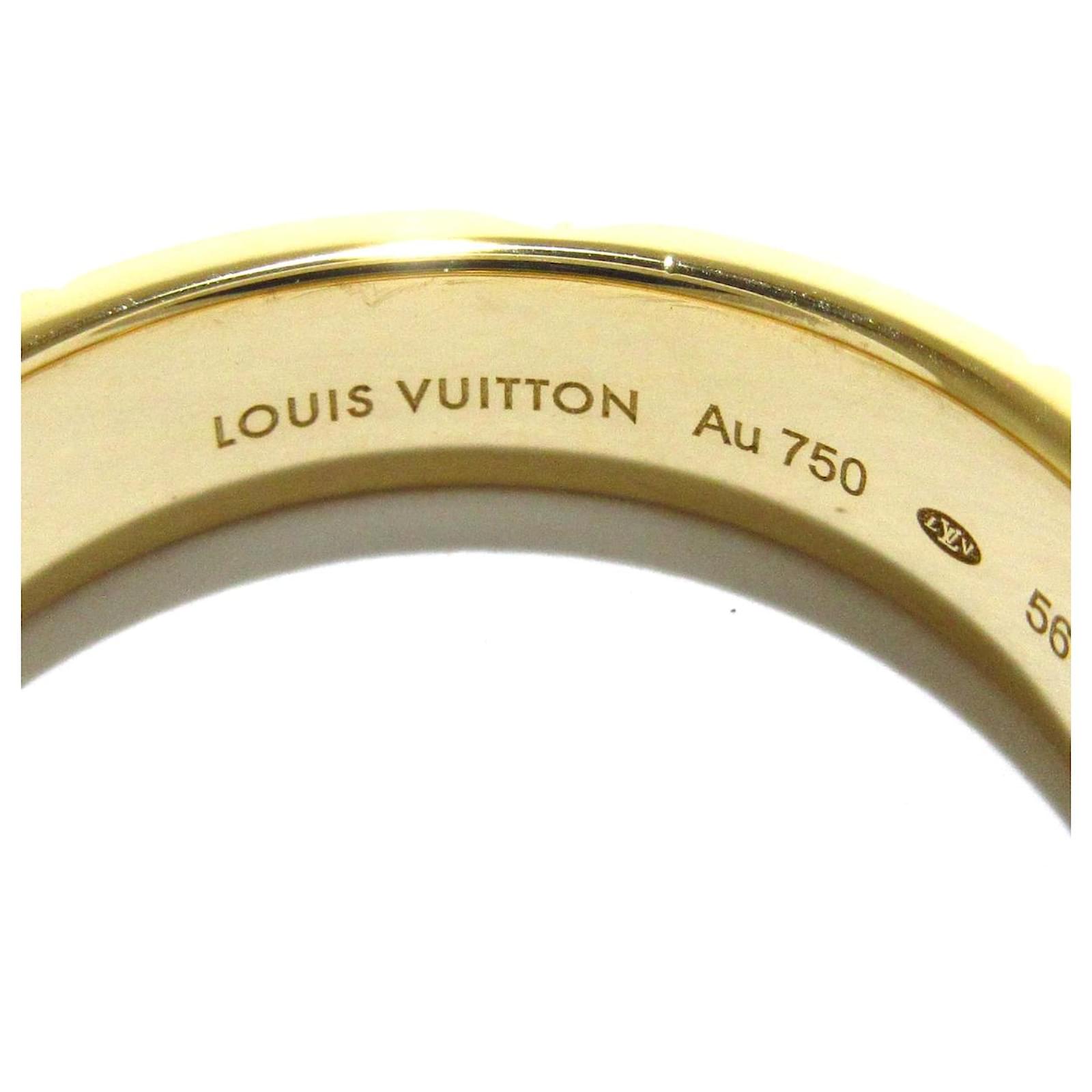 Louis Vuitton LV VOLT MULTI RING Golden Yellow gold ref.609135