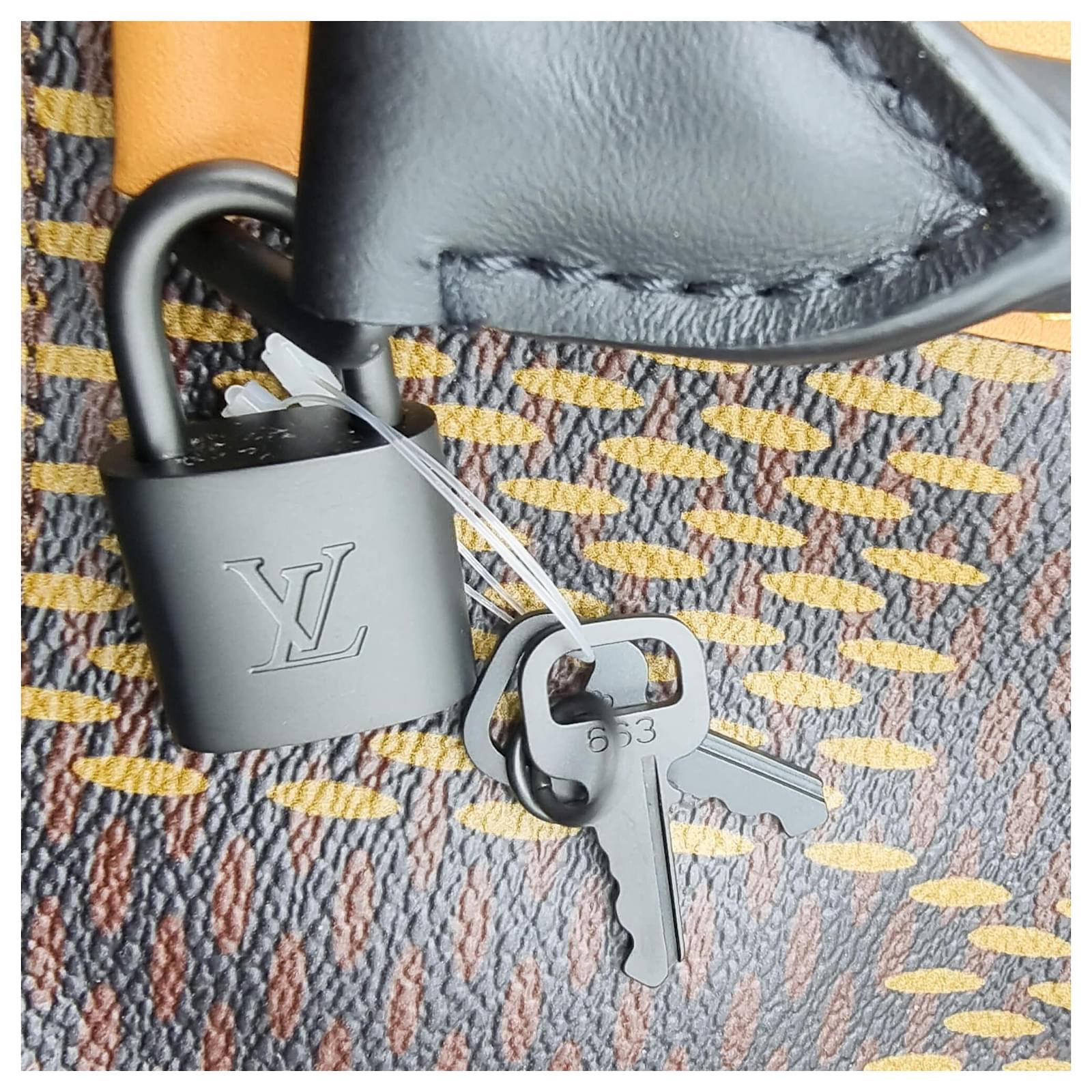 Louis Vuitton x Nigo Keepall Bandouliere Damier Ebene Giant 50