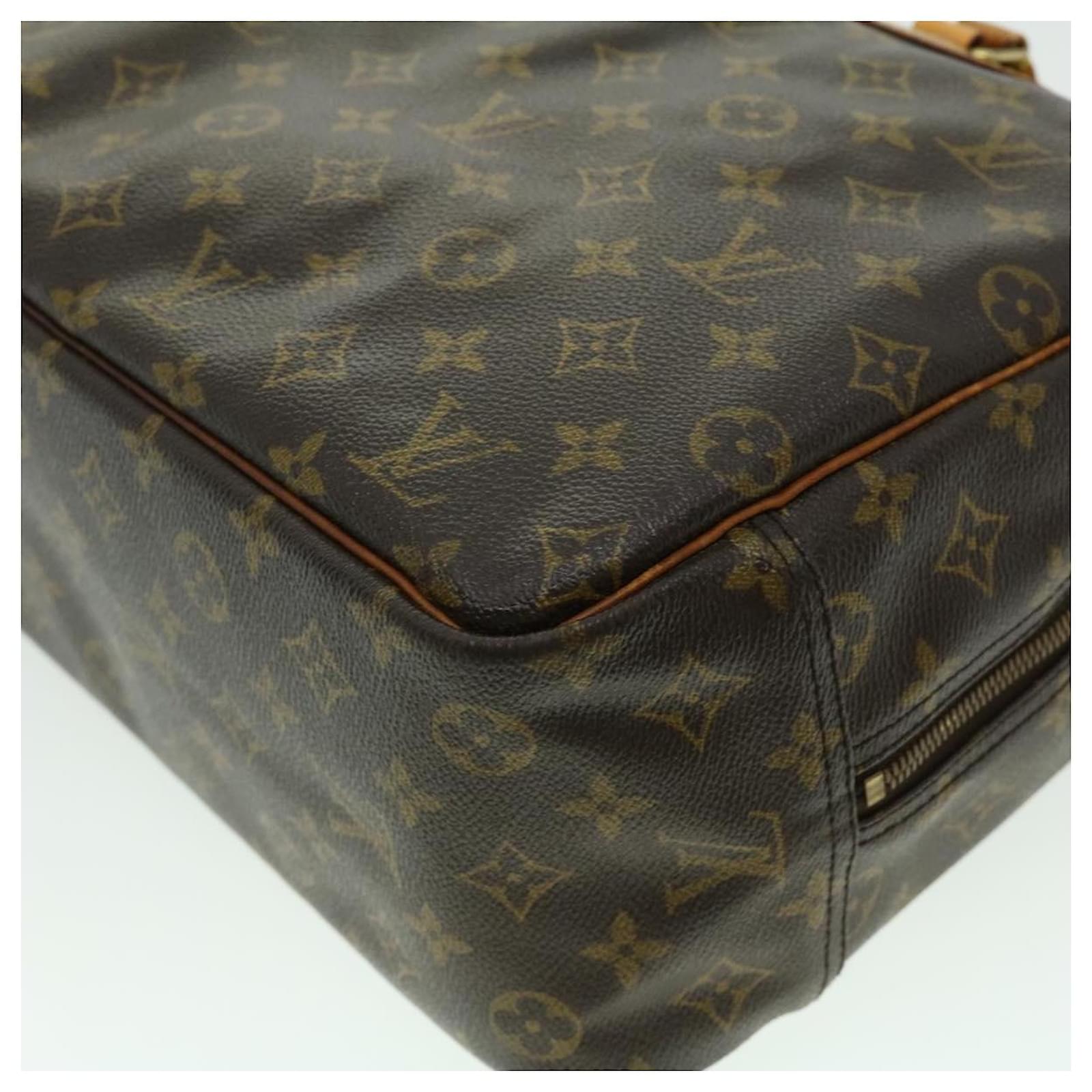 LOUIS VUITTON Monogram Deauville Hand Bag M47270 LV Auth bs1516