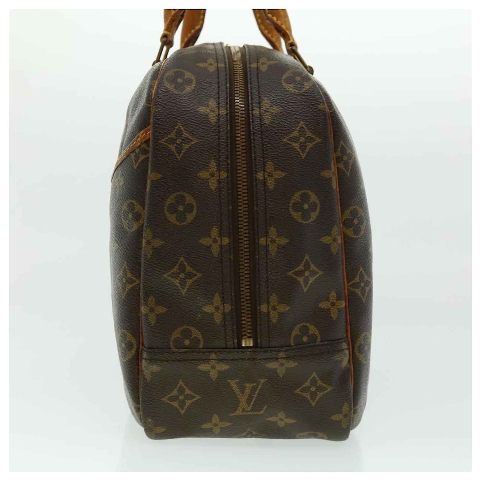 LOUIS VUITTON Monogram Deauville Hand Bag M47270 LV Auth bs1516