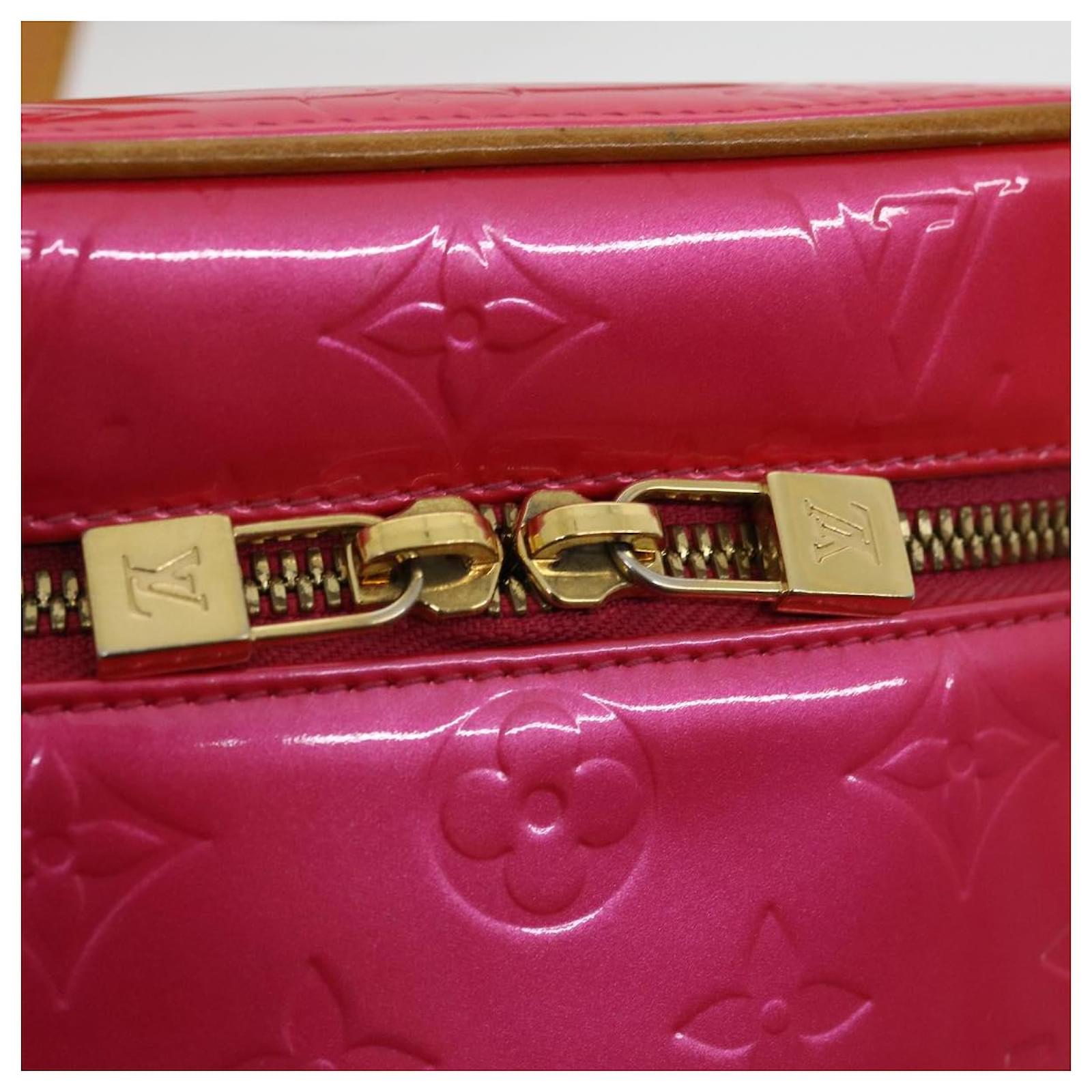 LOUIS VUITTON Monogram Vernis Sullivan Vertical Bag Pink M91259 LV Auth  49002 Fuschia Patent leather ref.1015460 - Joli Closet
