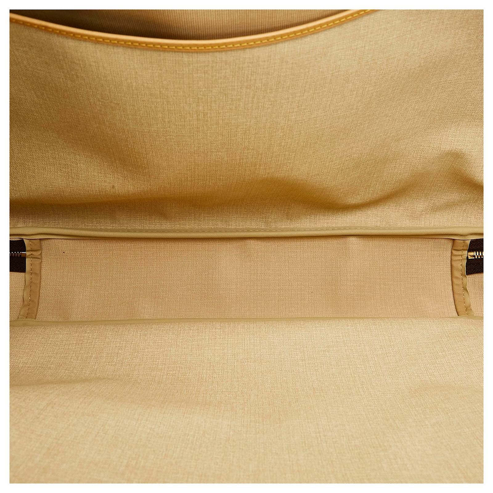 Buy Louis Vuitton Alize Bag Monogram Canvas 2 Poches Brown 327201