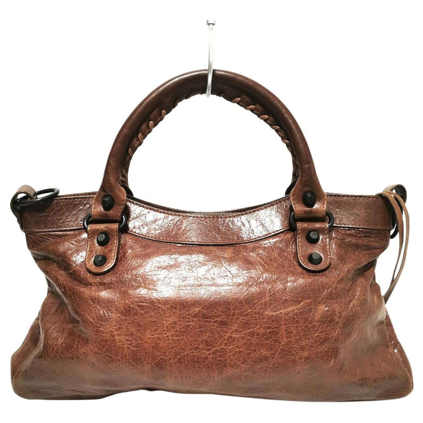 Balenciaga Classic Brown Leather ref.610732 - Joli Closet