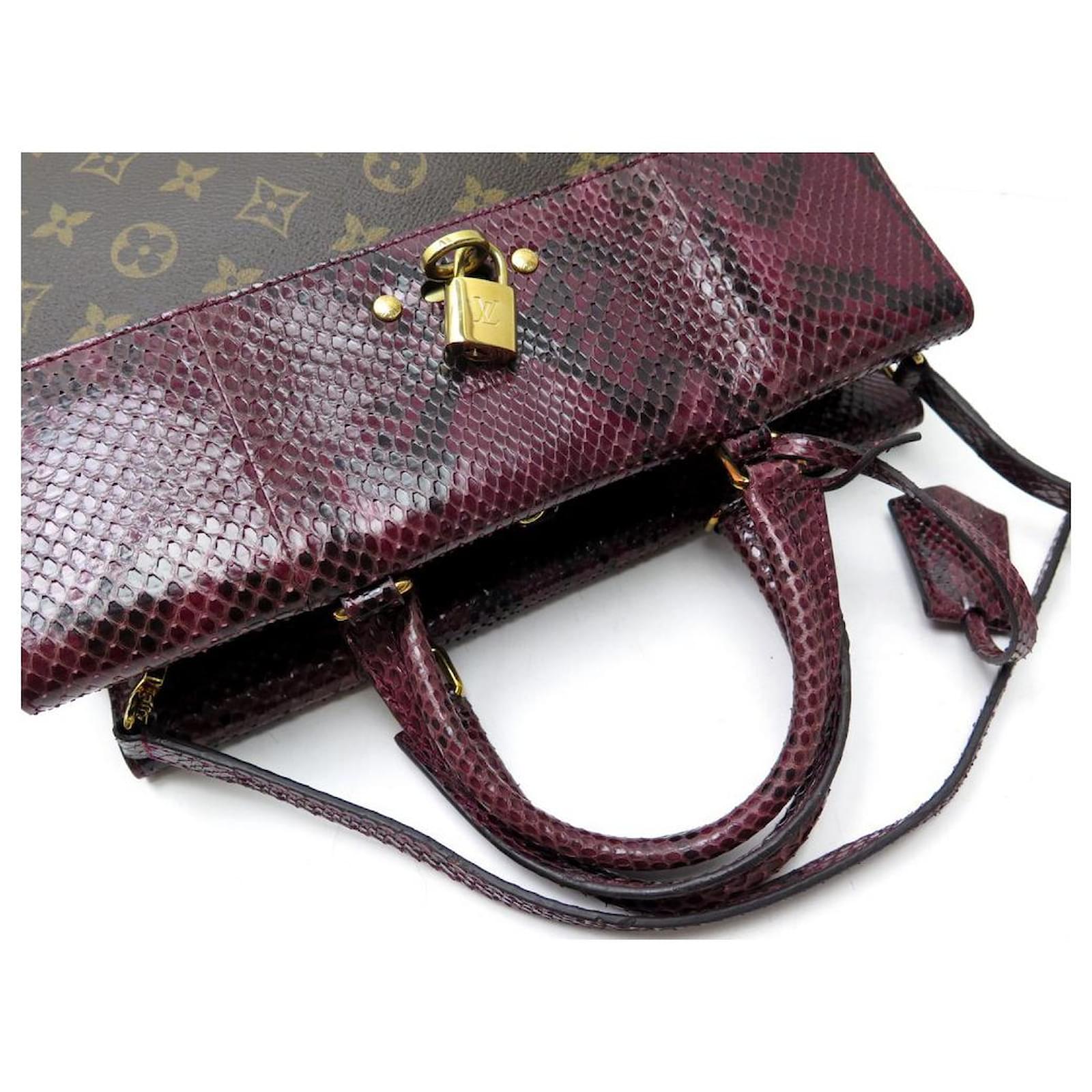 NEW LOUIS VUITTON HANDBAG VENUS BANDOULIERE LIMITED ED PYTHON