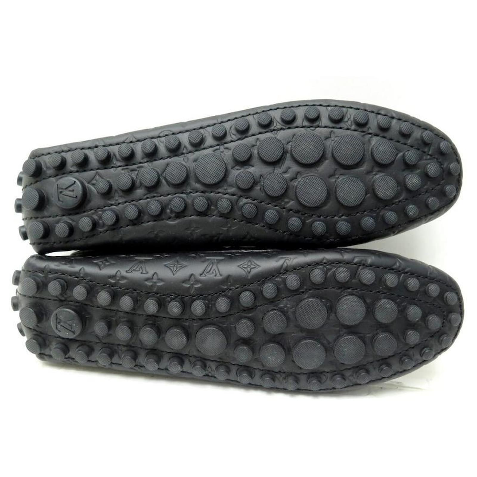 Louis Vuitton Black Monogram Leather Gloria Loafers Size 38 Louis Vuitton |  The Luxury Closet