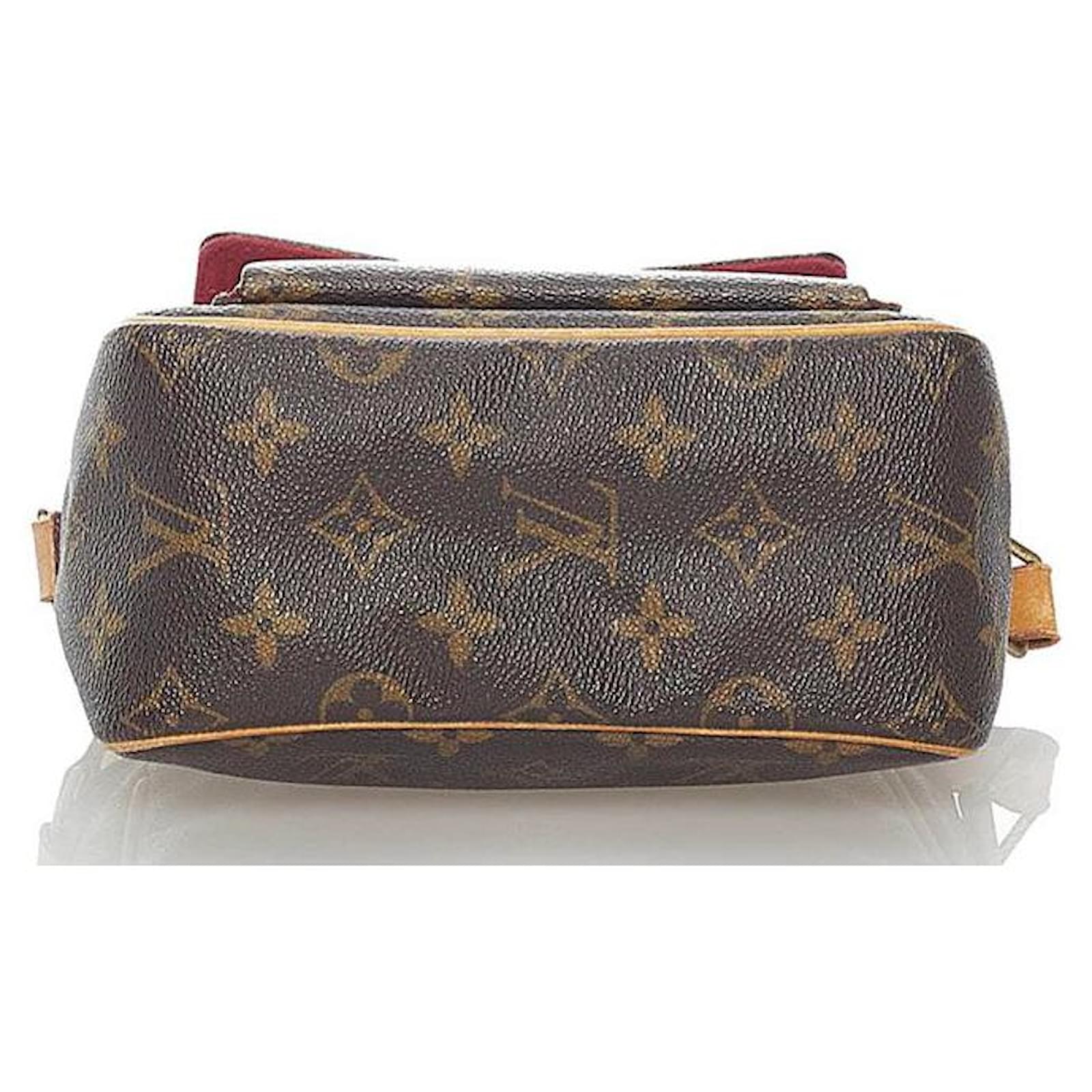 Louis Vuitton Monogram Viva Cite PM Brown Cloth ref.611478 - Joli