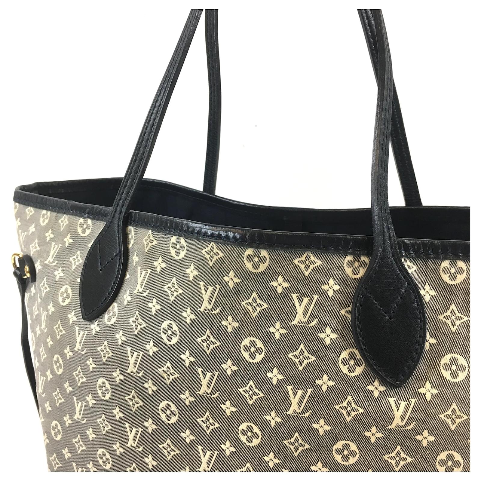 Louis Vuitton Neverfull MM Grey Monogram Idylle Canvas Leather ref.612835 -  Joli Closet