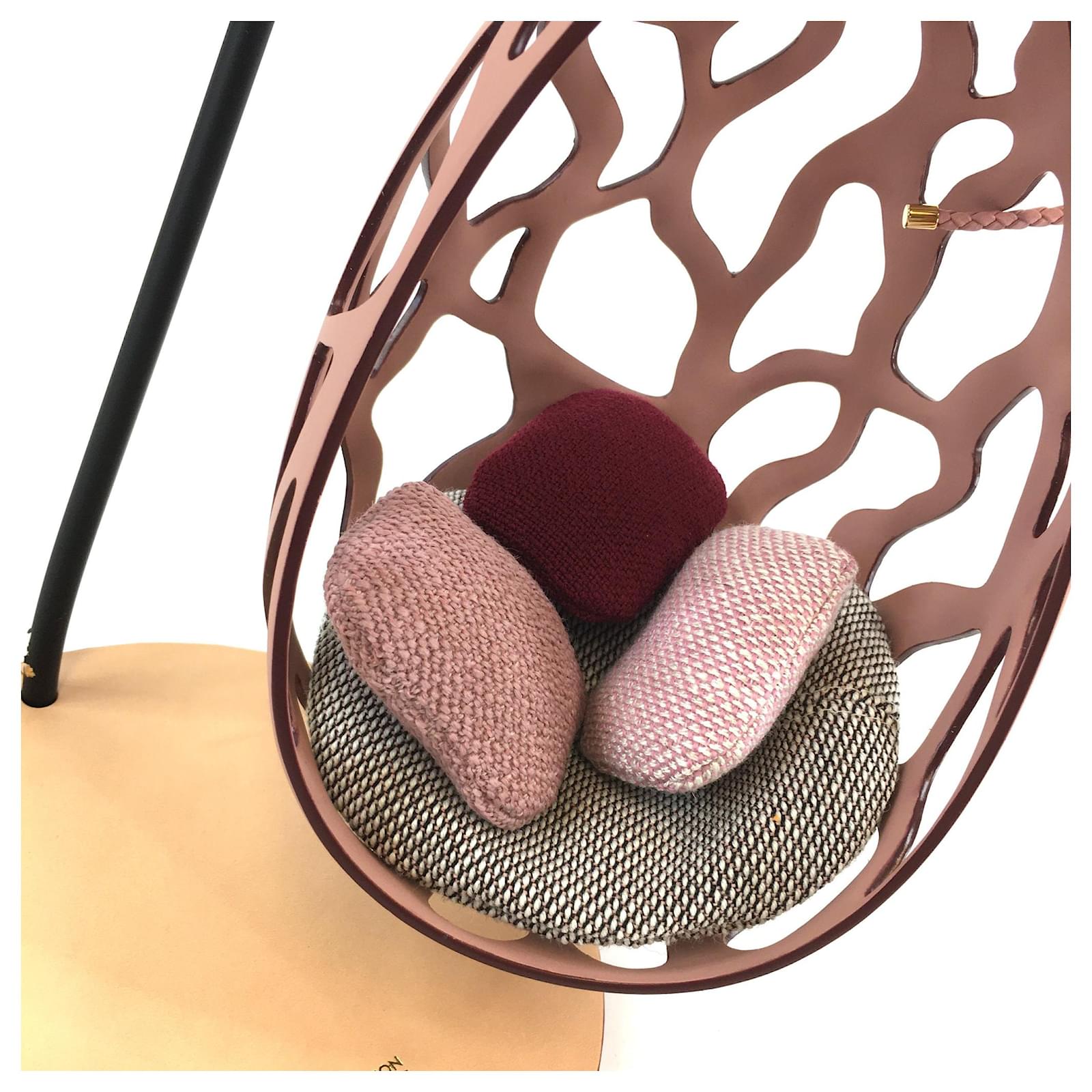 Louis Vuitton Black Pink Cocoon Chair Miniature Decorative Home Decor  Multiple colors ref.612846 - Joli Closet
