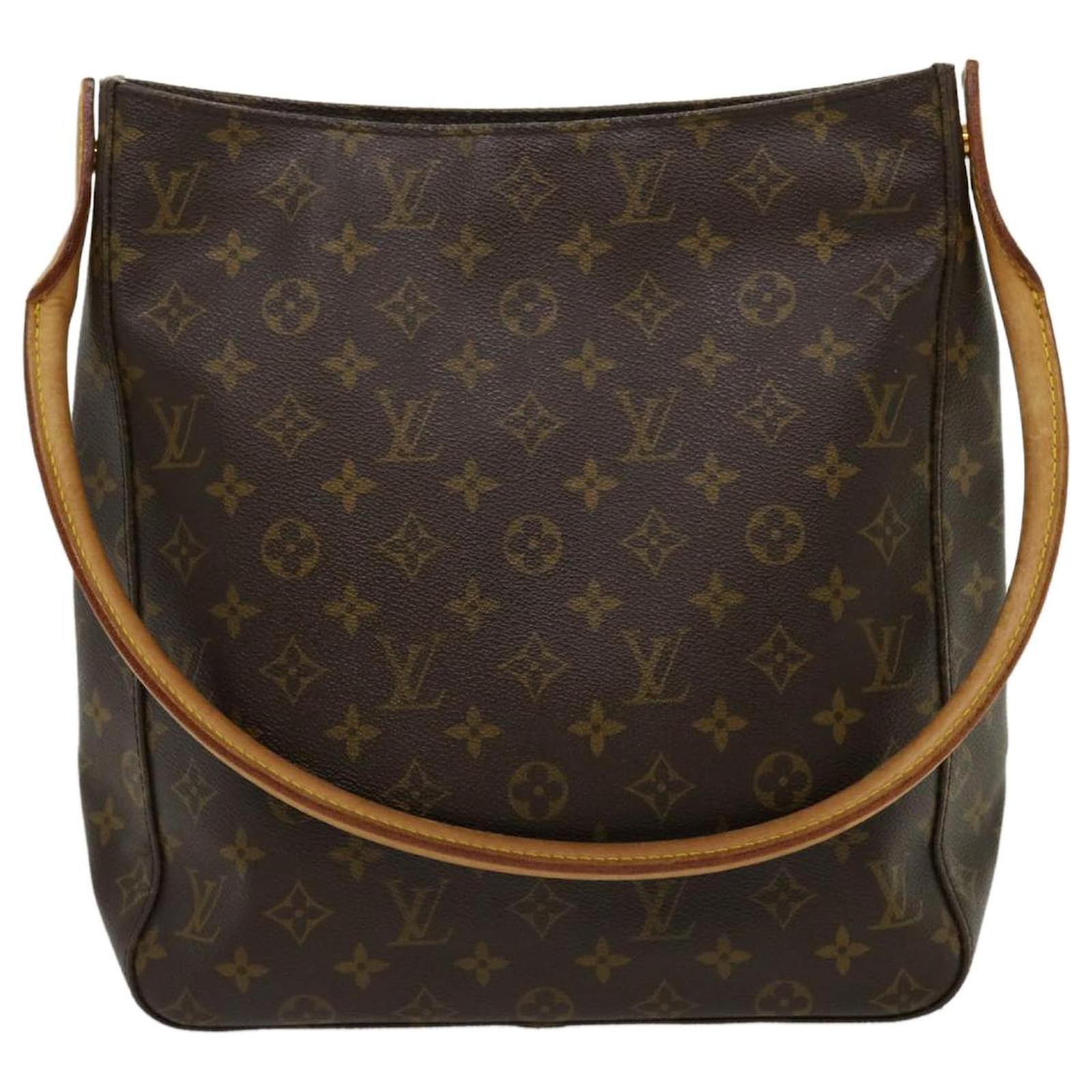 LOUIS VUITTON Monogram Looping GM Shoulder Bag M51145 LV Auth