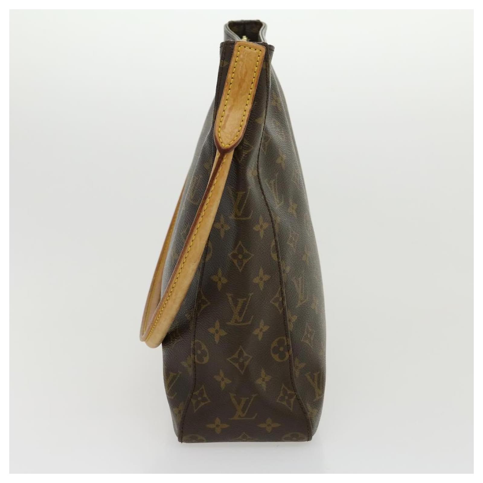 LOUIS VUITTON Monogram Looping GM Shoulder Bag M51145 LV Auth