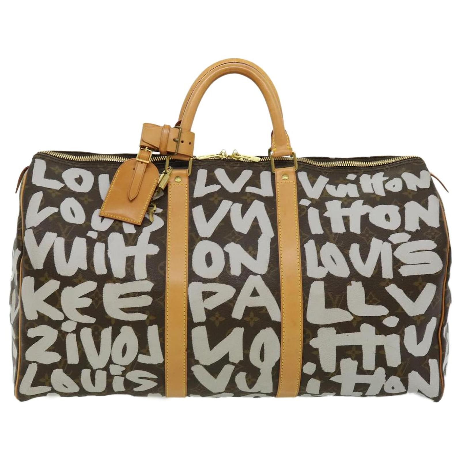 Vintage Louis Vuitton Monogram Travel Bag Steamer Keepall Doctors