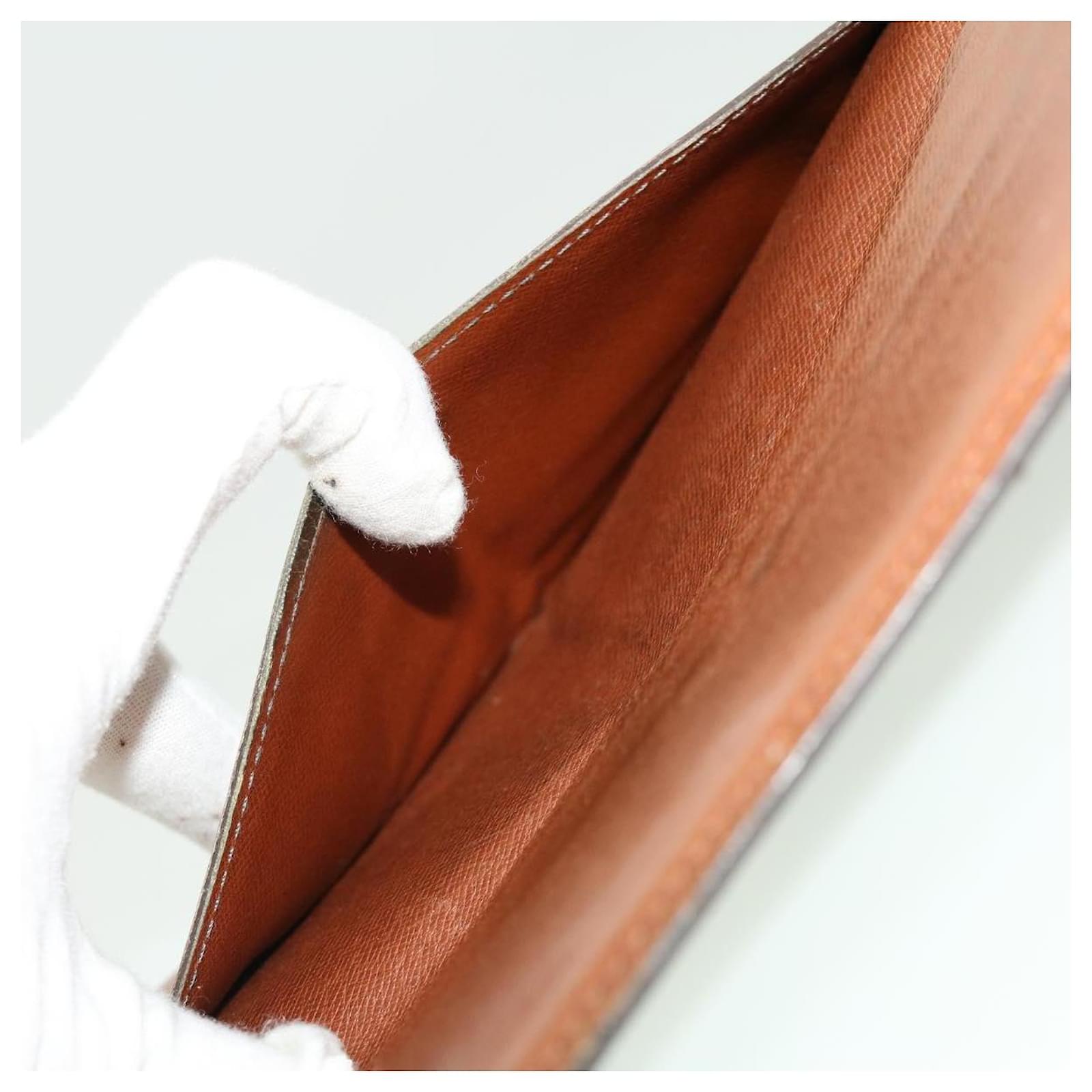  Louis Vuitton Tarjetero doble (Monogram Eclipse Canvas  Leather), Cartera con tarjetero : Ropa, Zapatos y Joyería
