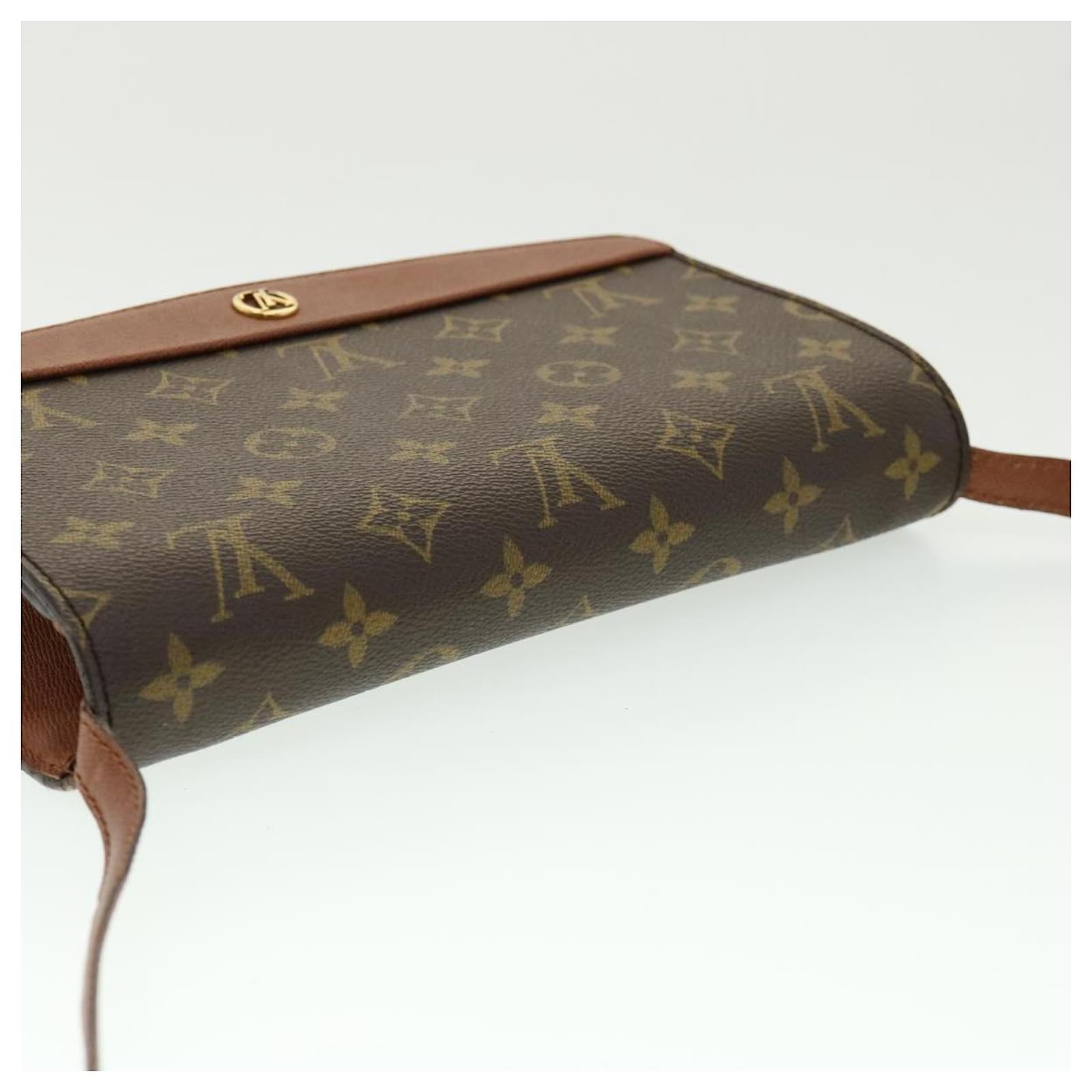 Auth Louis Vuitton Monogram Bordeaux M51797 Women's Shoulder Bag
