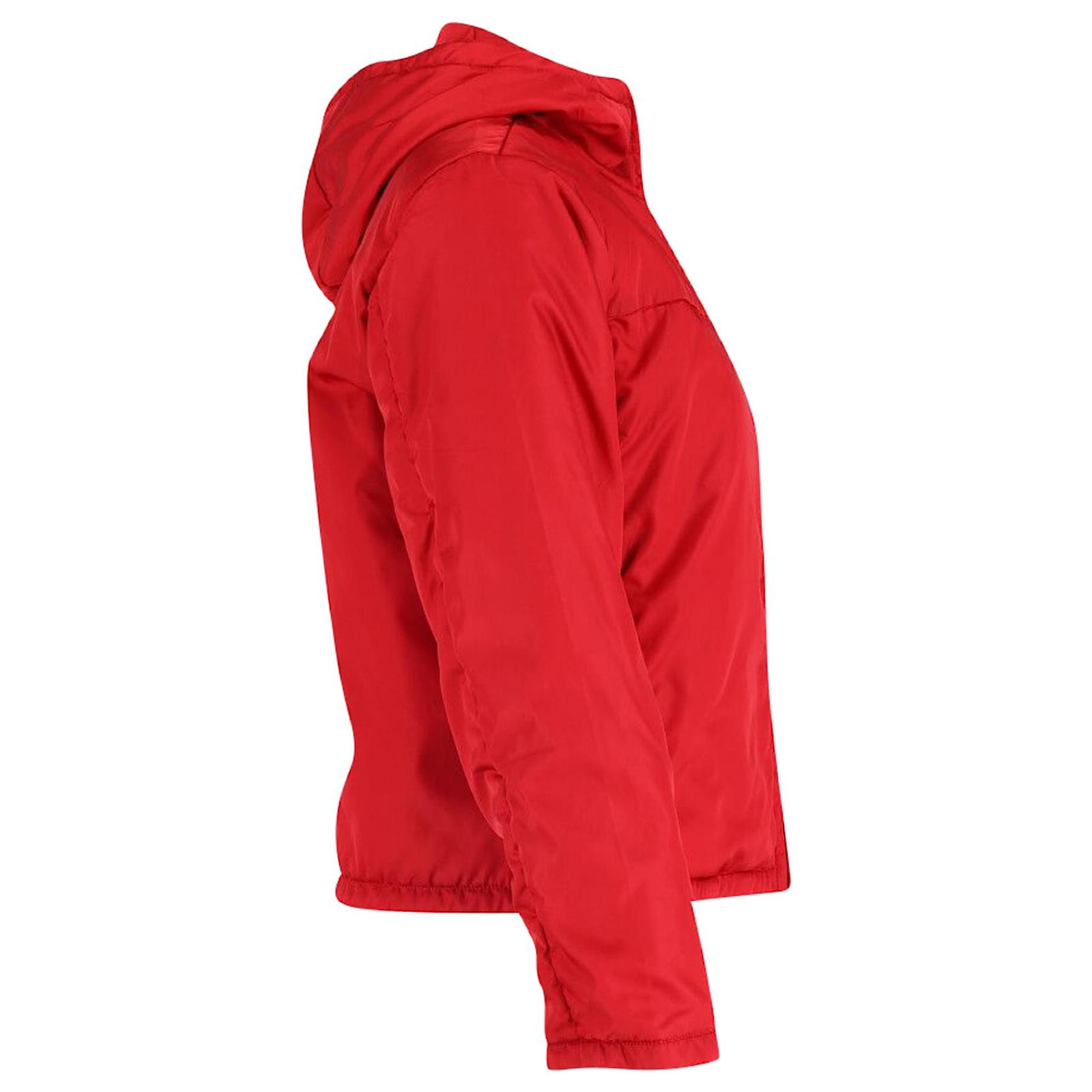 Gilet Cachemire À Capuche Zippé Homme Rouge | Cachemire