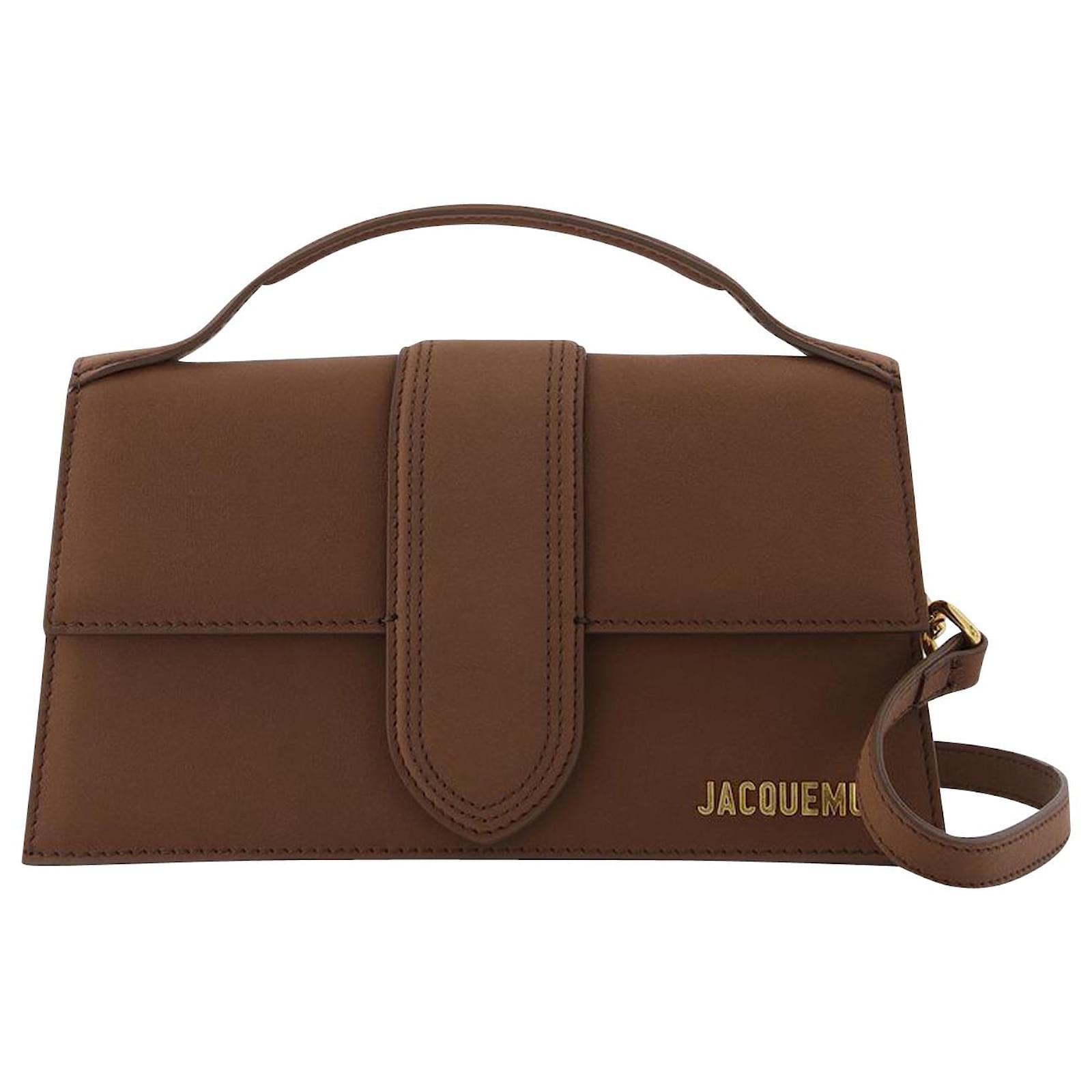 Jacquemus Le Grand Bambino bag in Brown Leather ref.613207 - Joli Closet