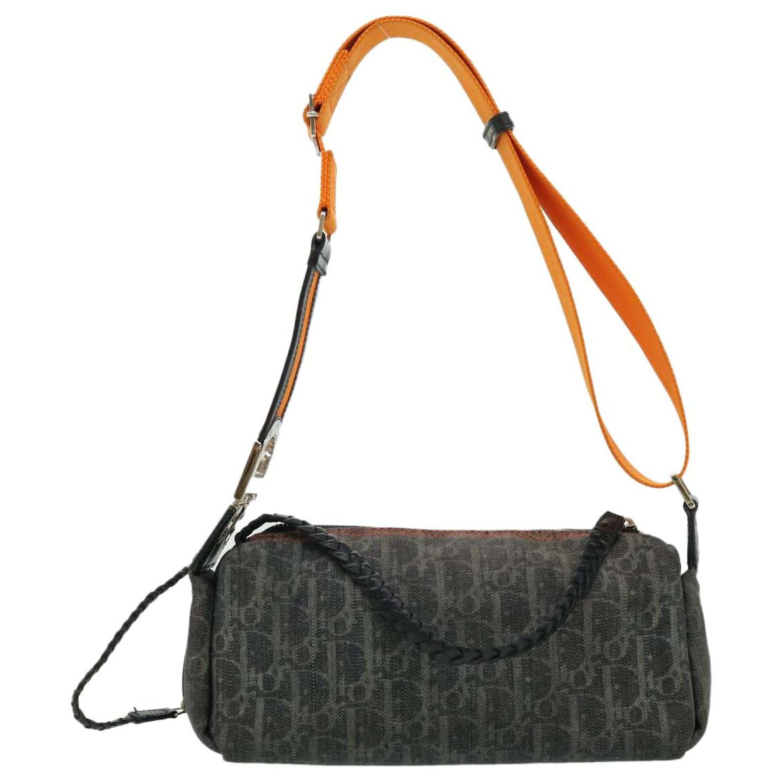 Christian Dior Street Chic Trotter Shoulder Bag Handbag Orange