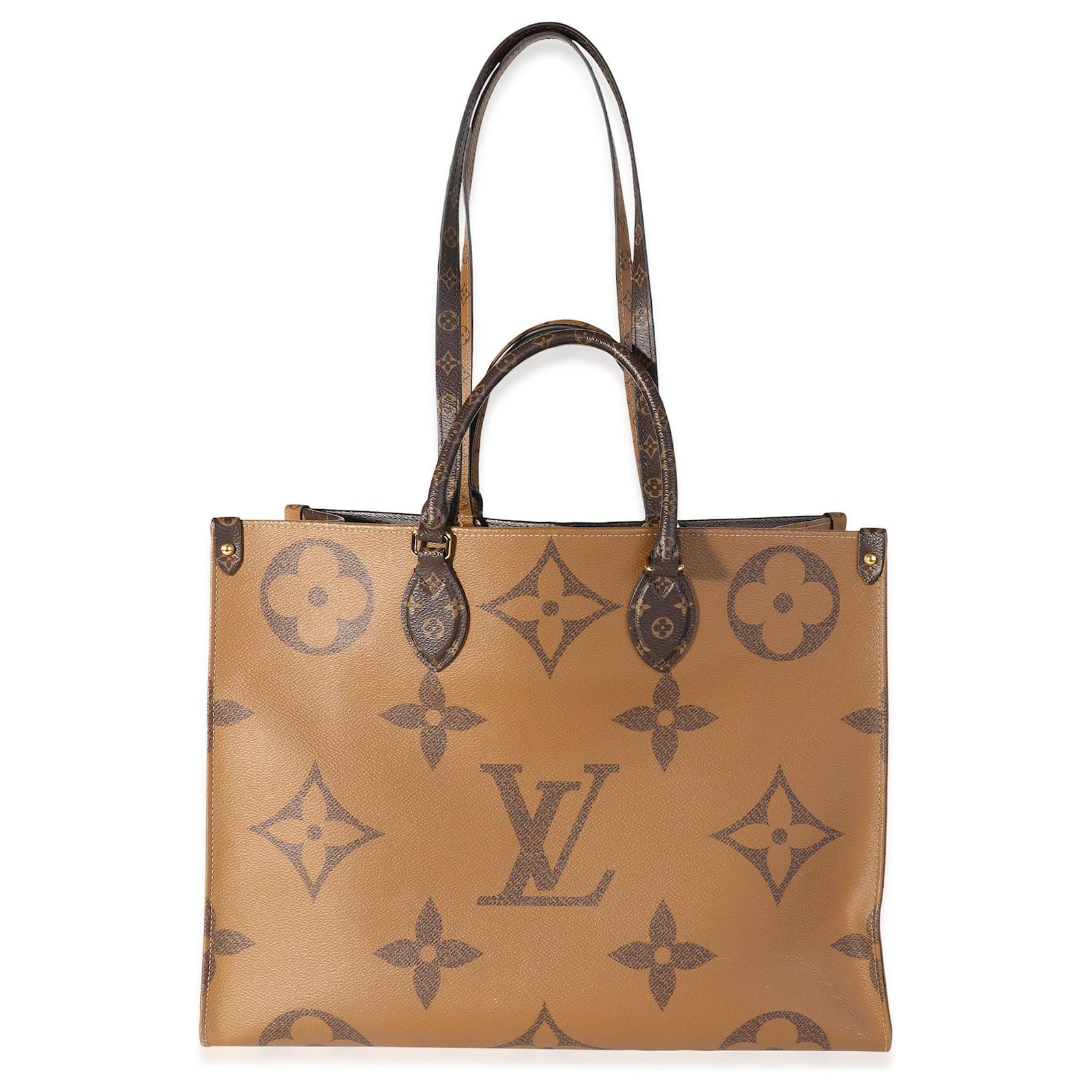 Louis Vuitton Monogram Reverse Giant Canvas OnTheGo GM Bag Louis Vuitton