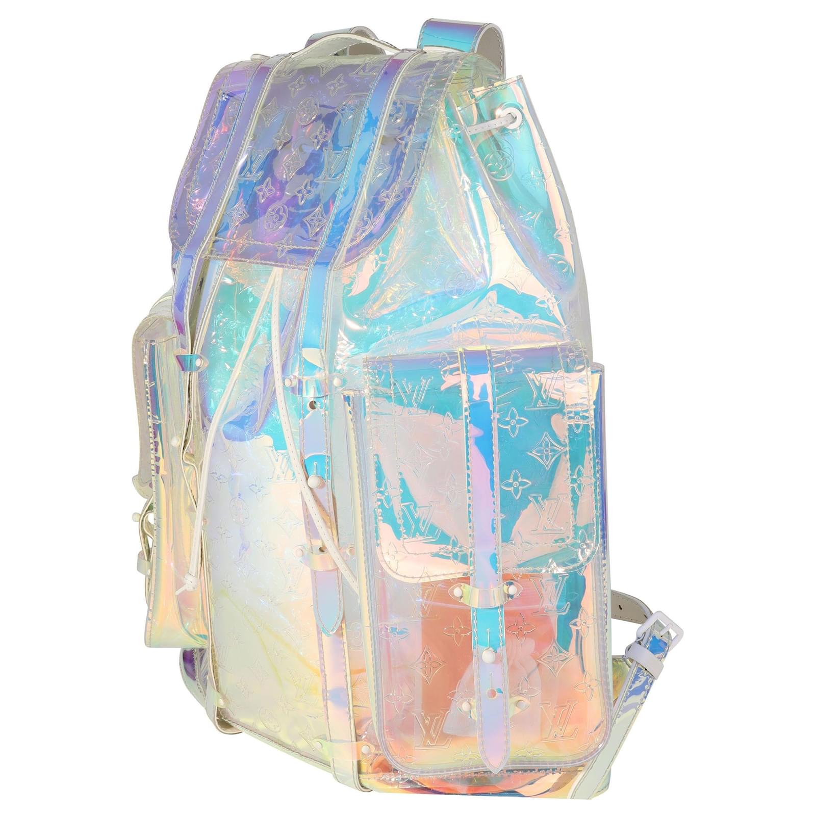 Louis Vuitton x Virgil Abloh PVC Prism Christopher Backpack For
