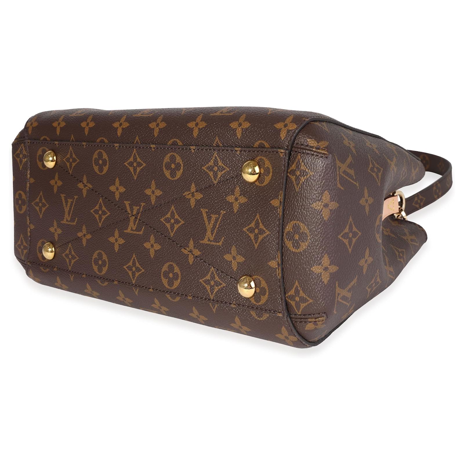 Louis Vuitton Monogram Canvas Montaigne Mm Brown ref.614414 - Joli Closet