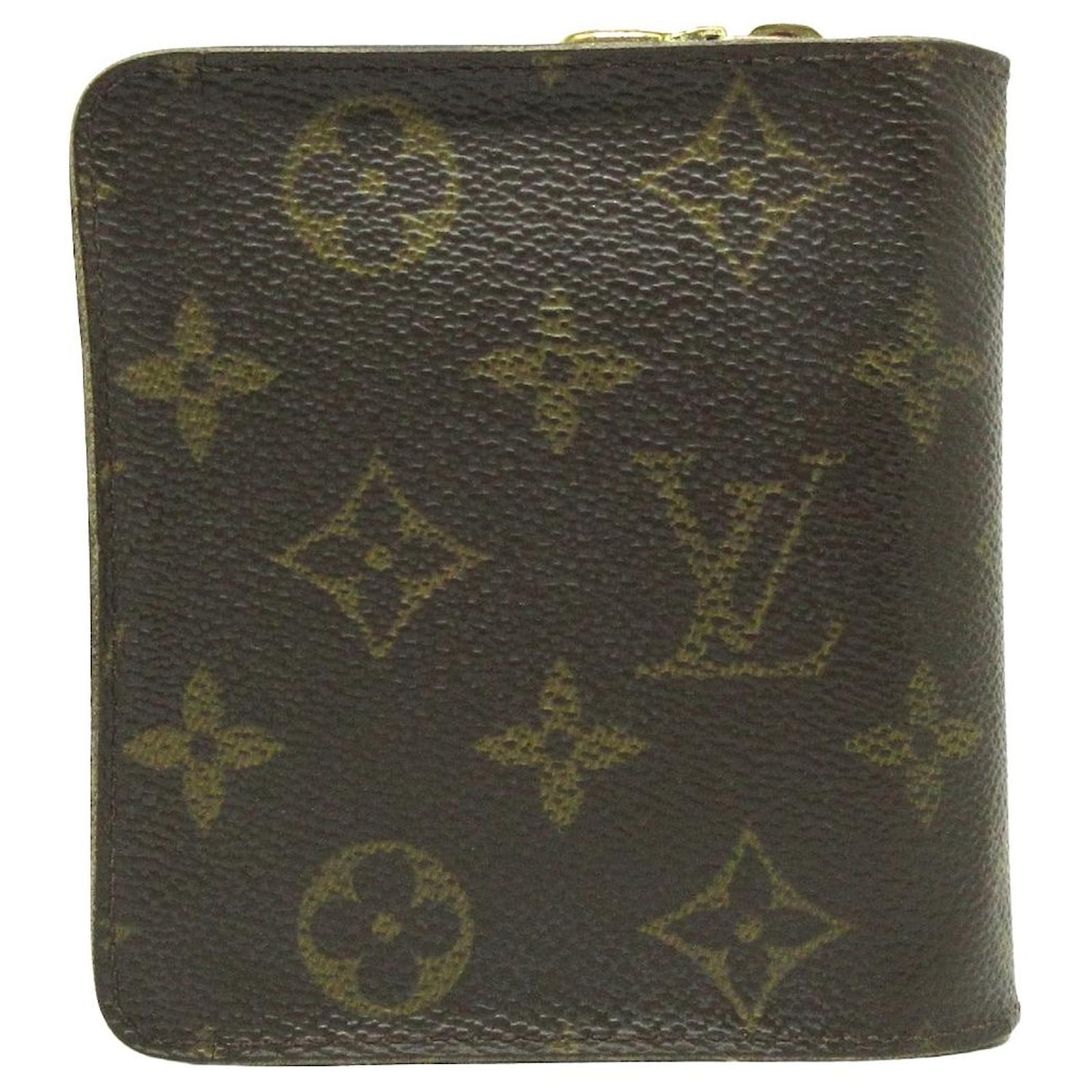 Louis Vuitton Porte-monnaie Brown Cloth ref.614688 - Joli Closet