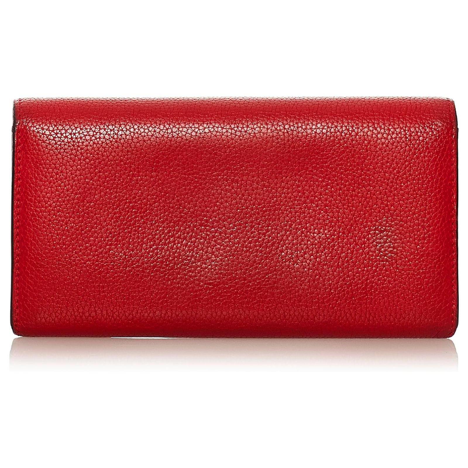Louis Vuitton wallet Red ref.156626 - Joli Closet