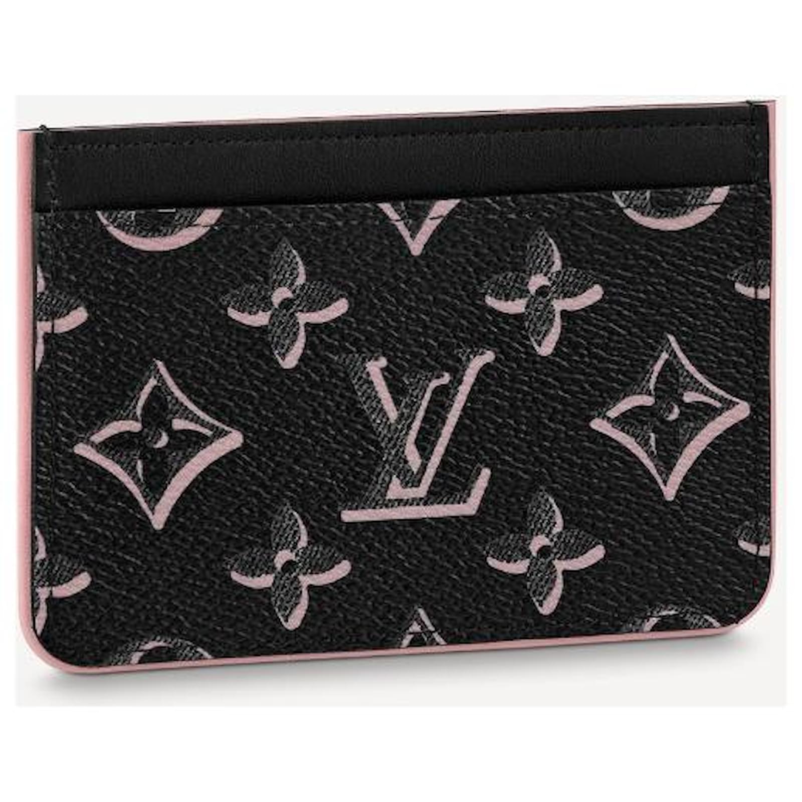 Patent leather card wallet Louis Vuitton Pink in Patent leather