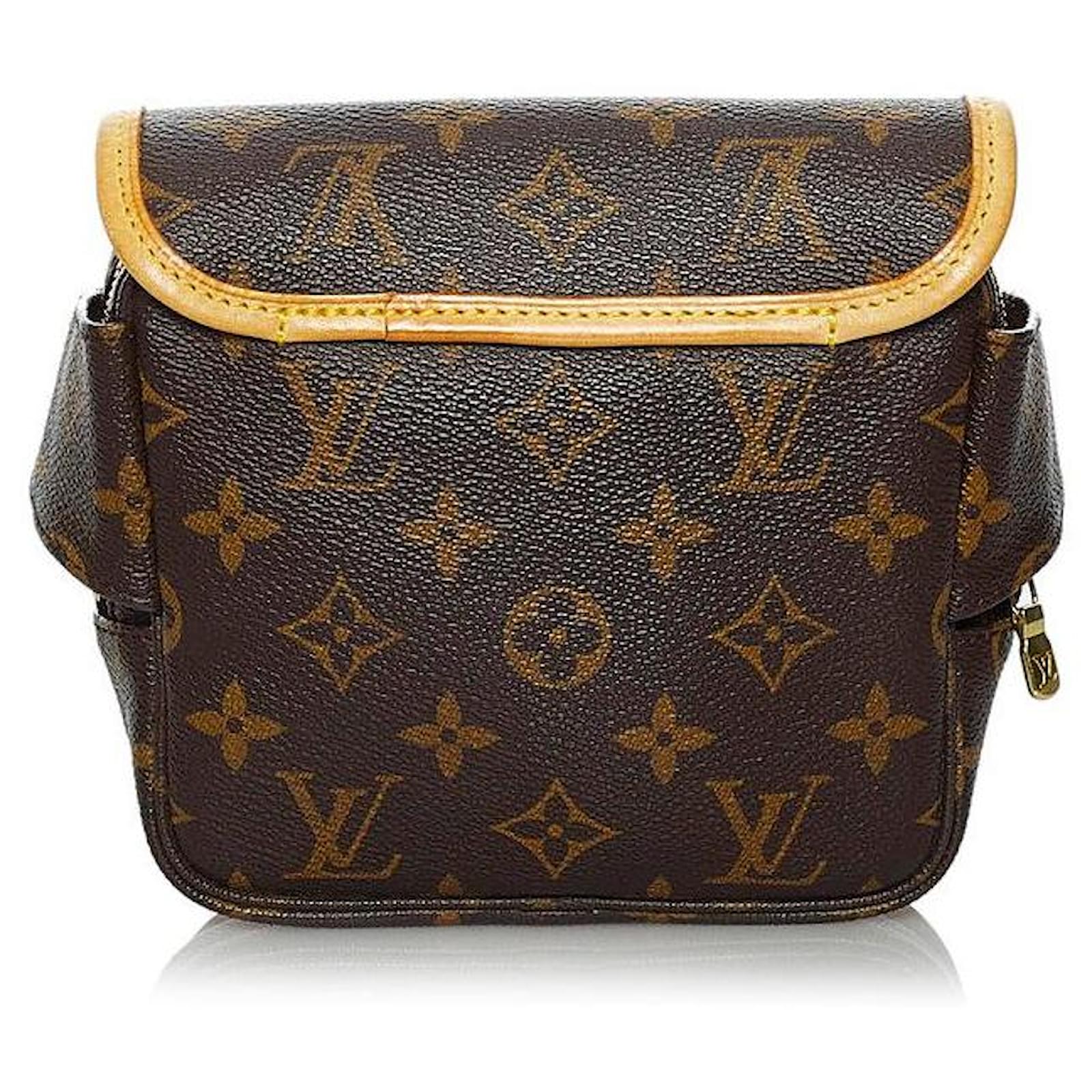 Louis Vuitton Monogram Bosphore Bum Bag Brown Cloth ref.615907