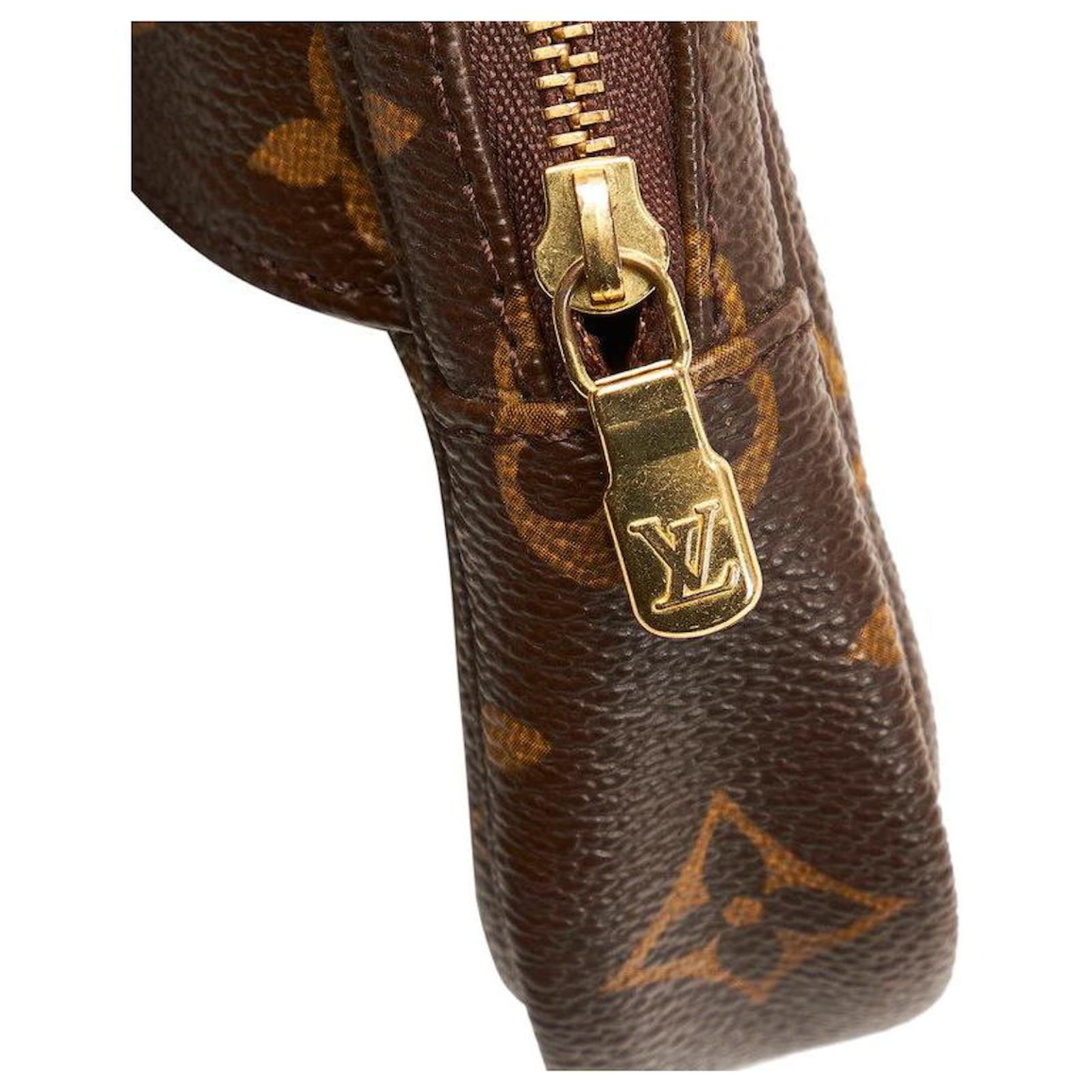 Louis Vuitton Monogram Bosphore Bum Bag Brown Cloth ref.615907