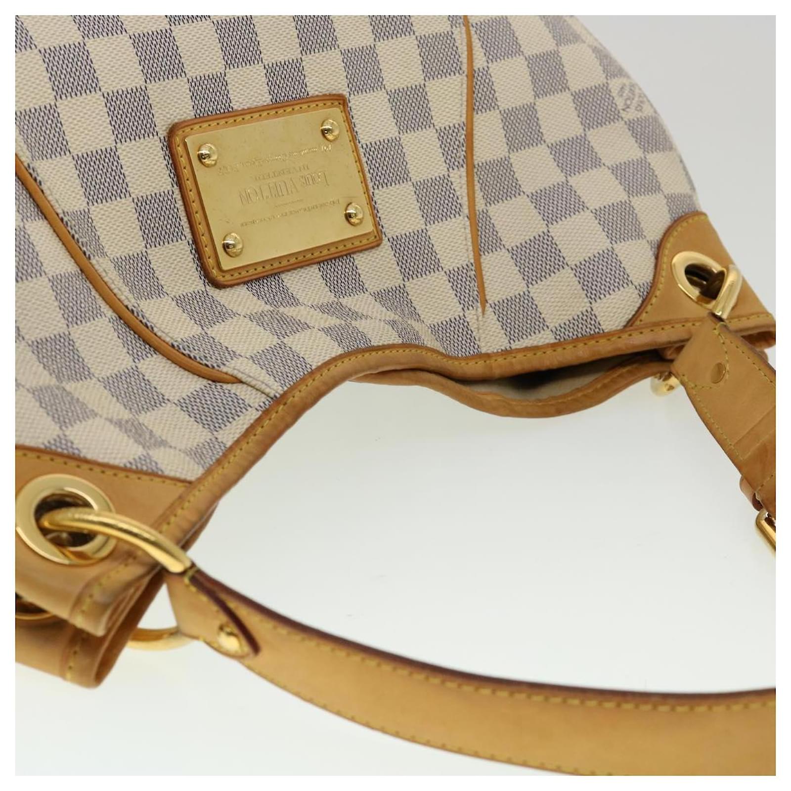 LOUIS VUITTON Damier Azur Galliera PM Shoulder Bag N55215 LV Auth pt3771  ref.616151 - Joli Closet