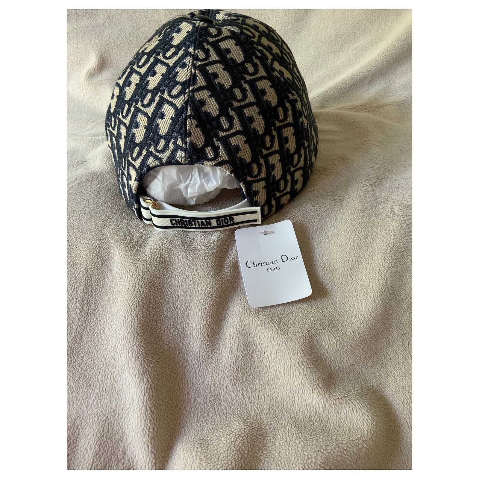 Christian Dior Cap d player obliqu Multiple colors Cotton ref 