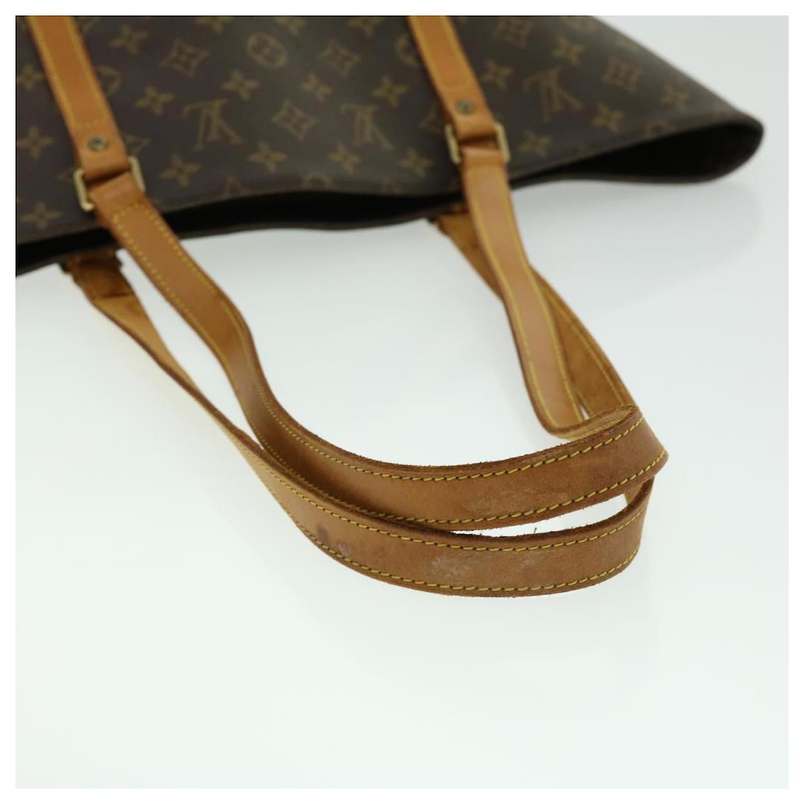 LOUIS VUITTON Monogram Sac Shopping Tote Bag M51108 LV Auth rh237 Cloth ...