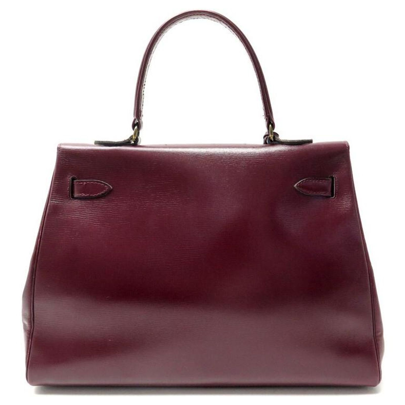 Sac à Main Vintage Vimar Paris En Cuir Marron - Style Luxe Français, Bandoulière - Bon état Occasion