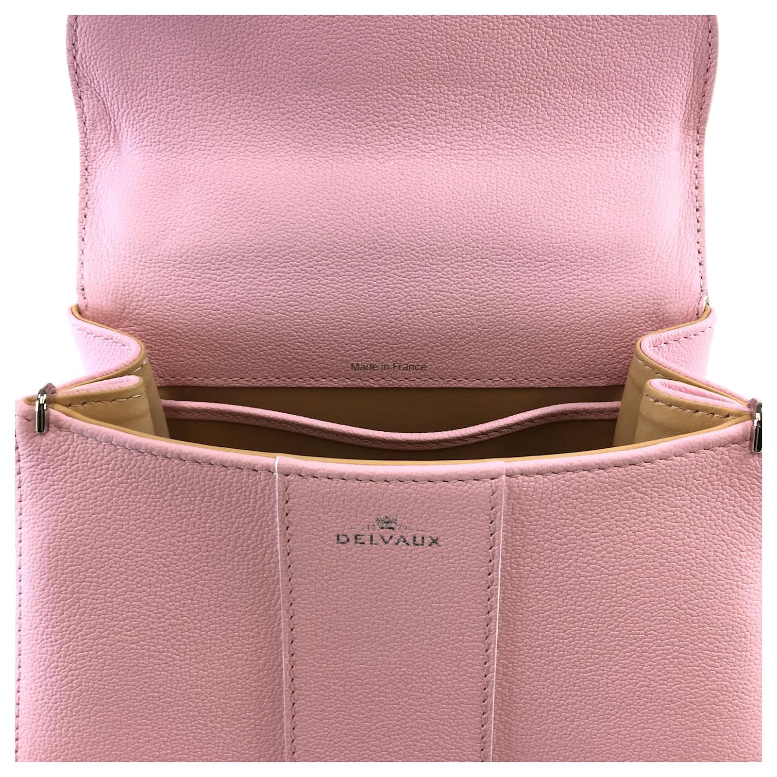Delvaux Bags Pink Leather ref.618007 - Joli Closet