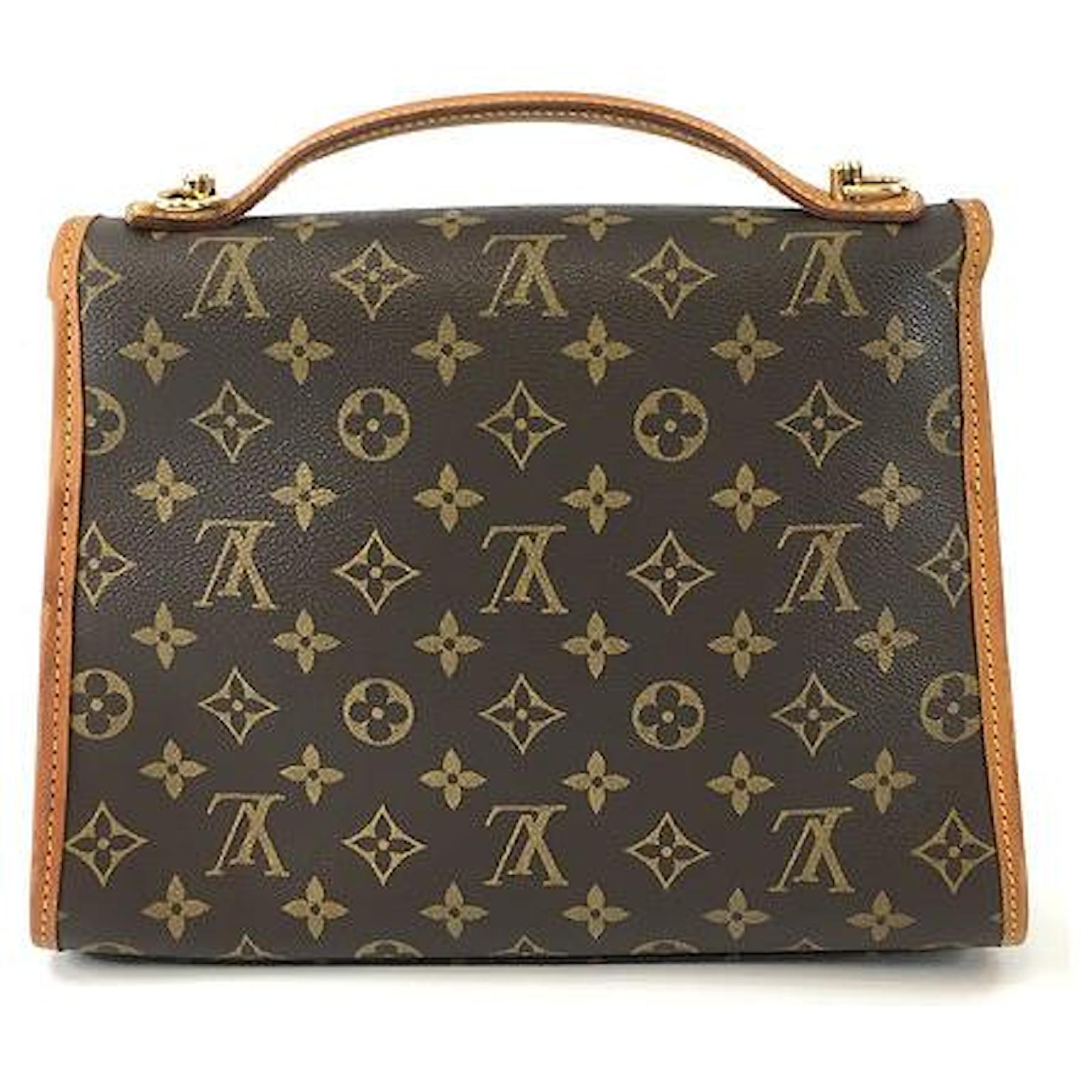 Pre-Owned Louis Vuitton Bel Air Monogram Canvas Hand Bag + Strap