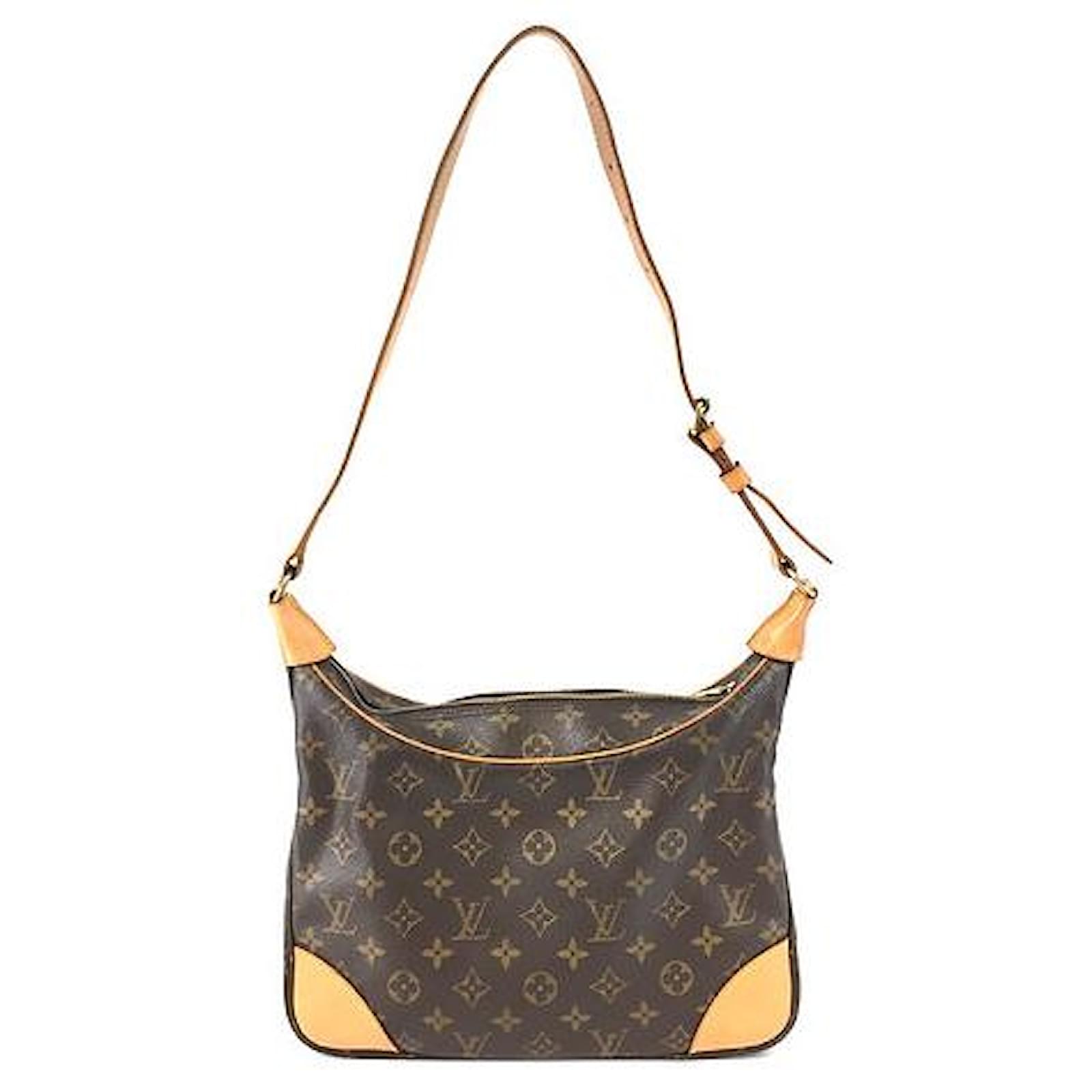 Louis Vuitton Boulogne 30 Bags Brown Leather ref.618465 - Joli Closet