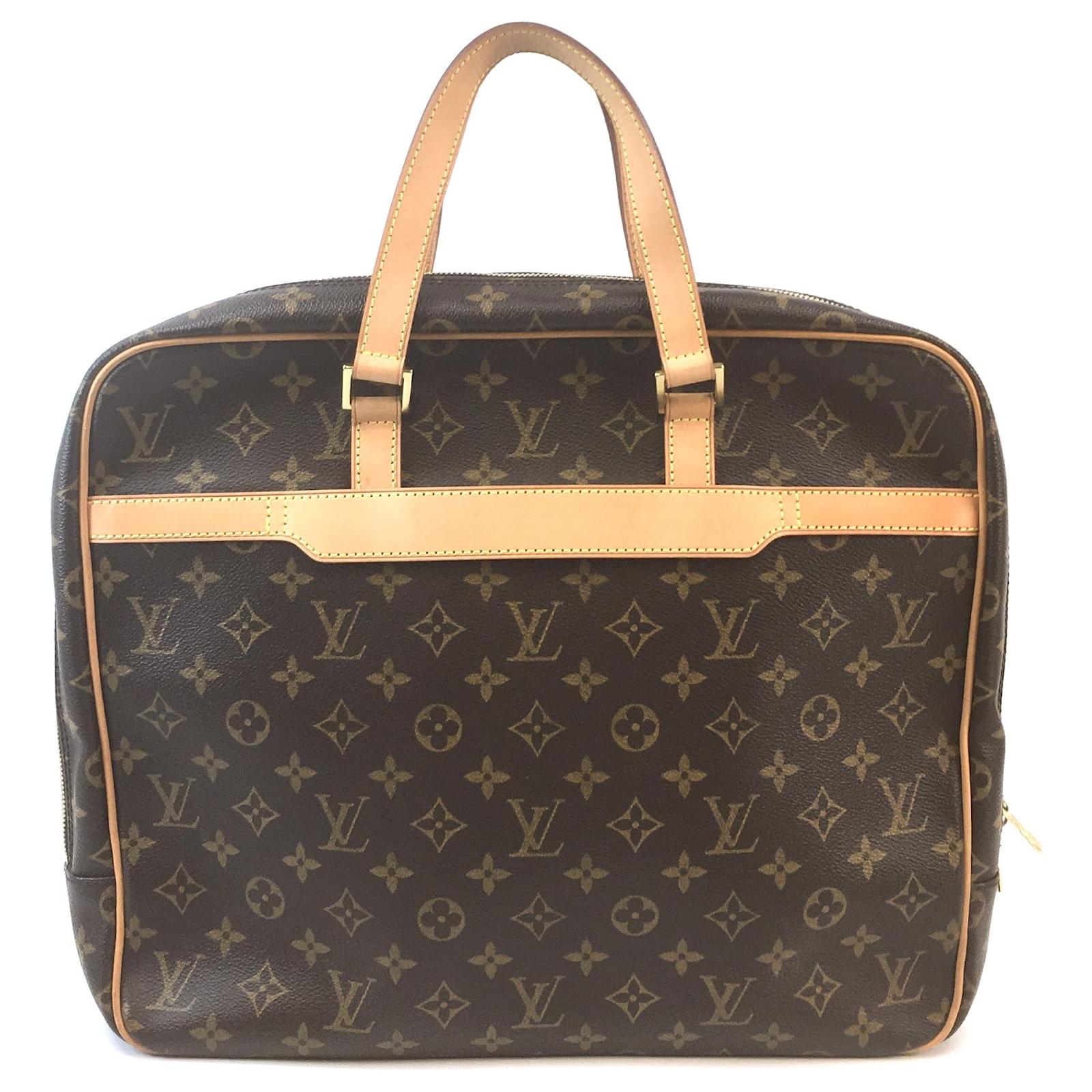 Louis Vuitton Pegase Light Bags Brown Leather ref.618622 - Joli Closet