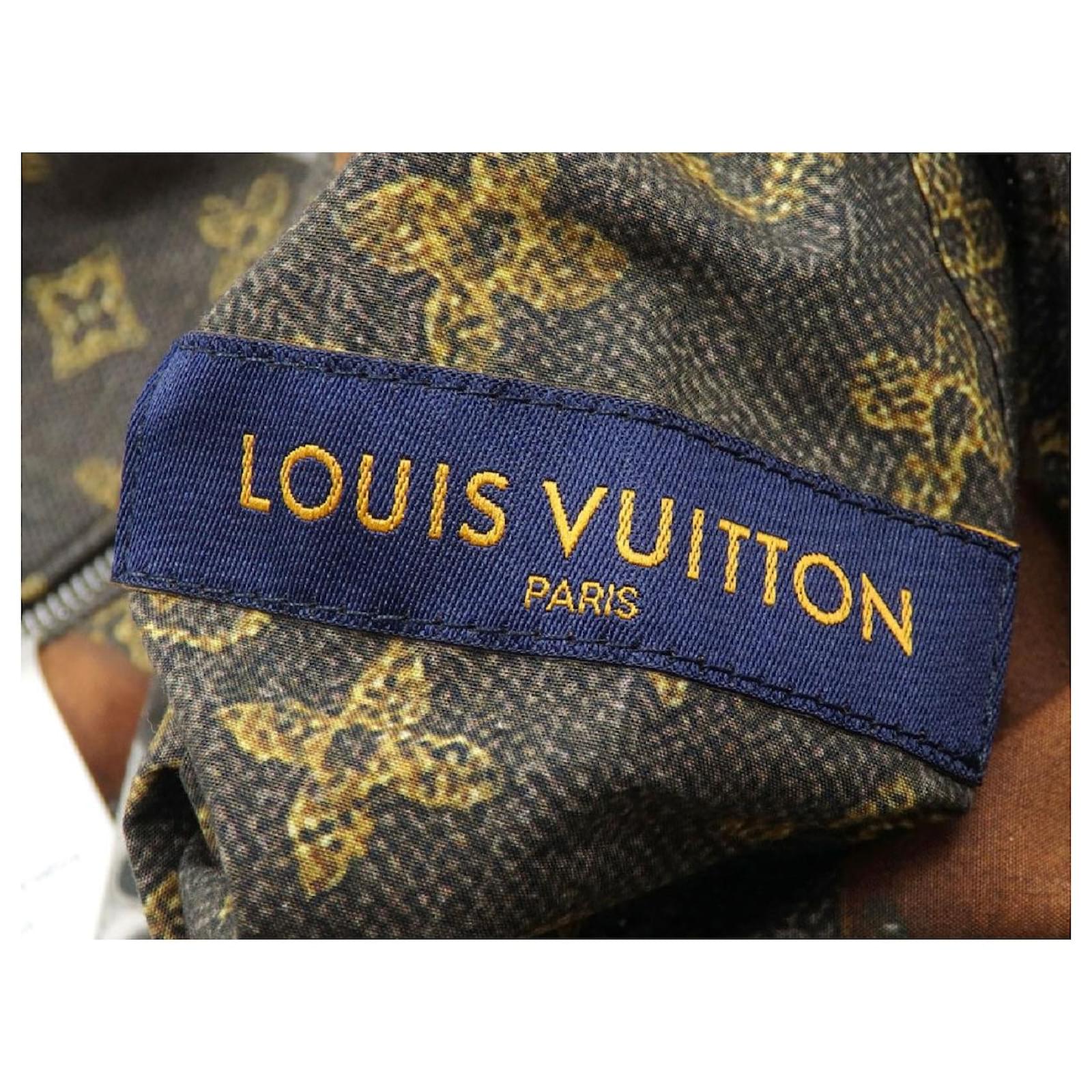 Louis Vuitton Jacket Ladies Black Multicolor Black Size 34