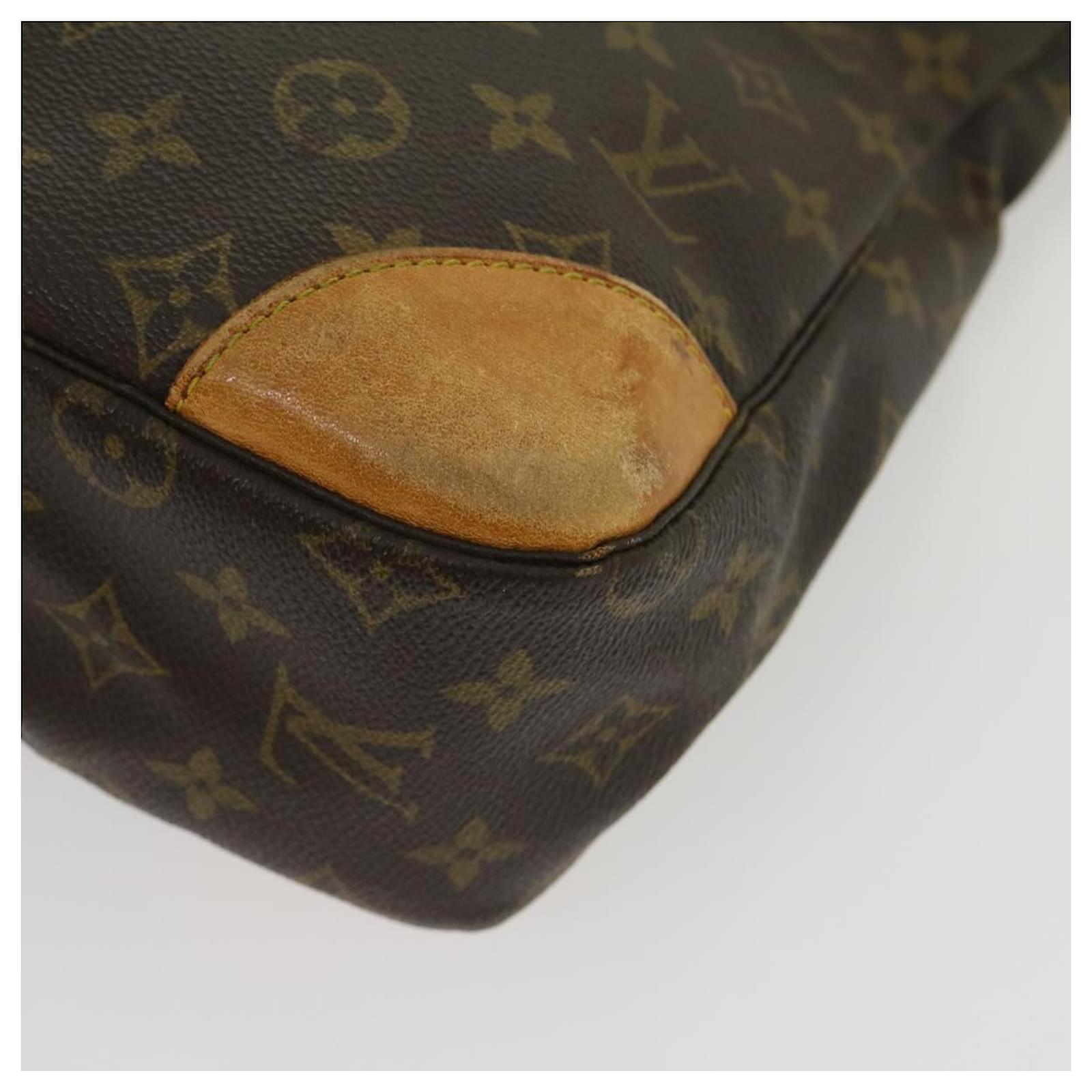 LOUIS VUITTON Monogram Boulogne 30 Shoulder Bag M51265 LV Auth pt3909