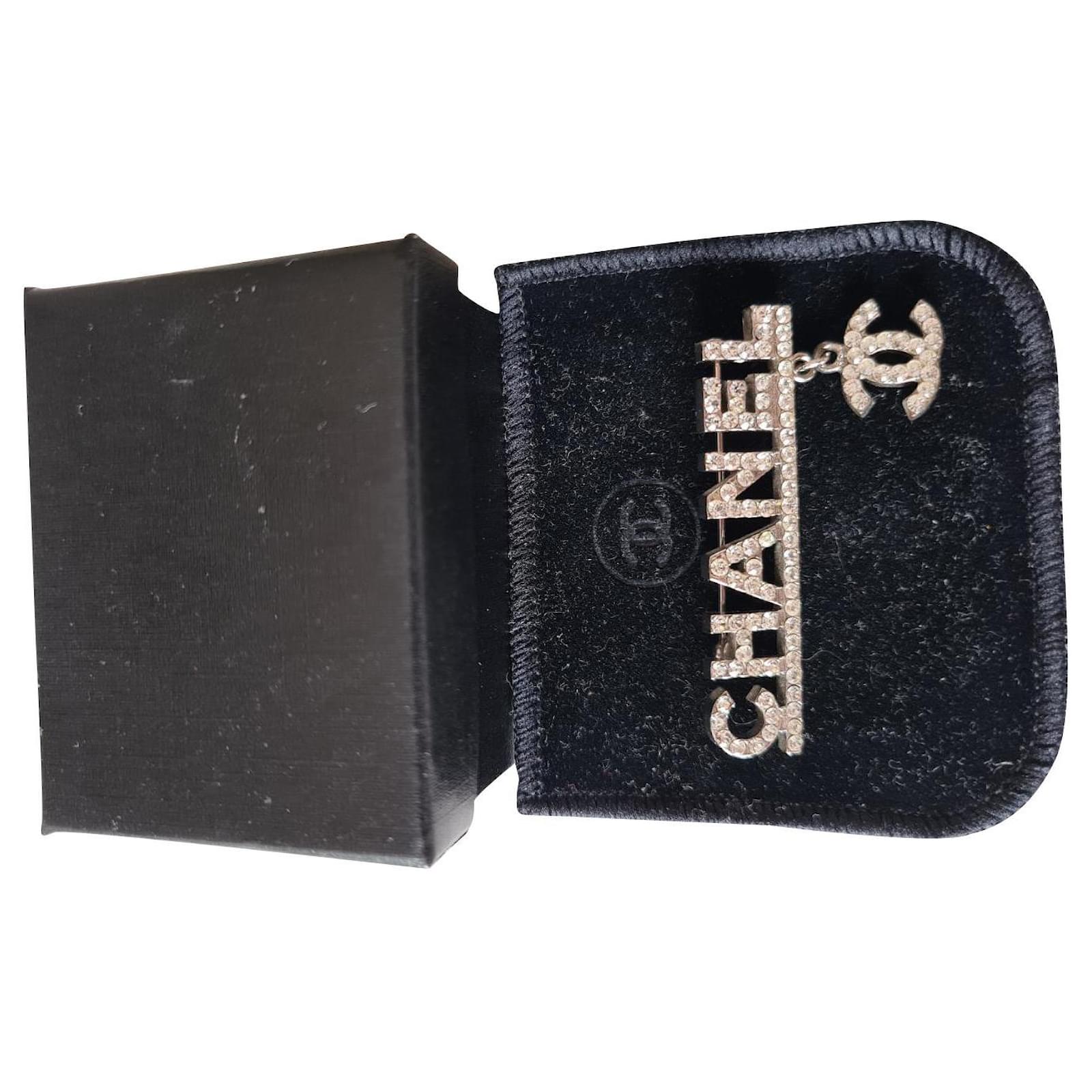 Swarovski Crystal CHANEL Brooch 2002