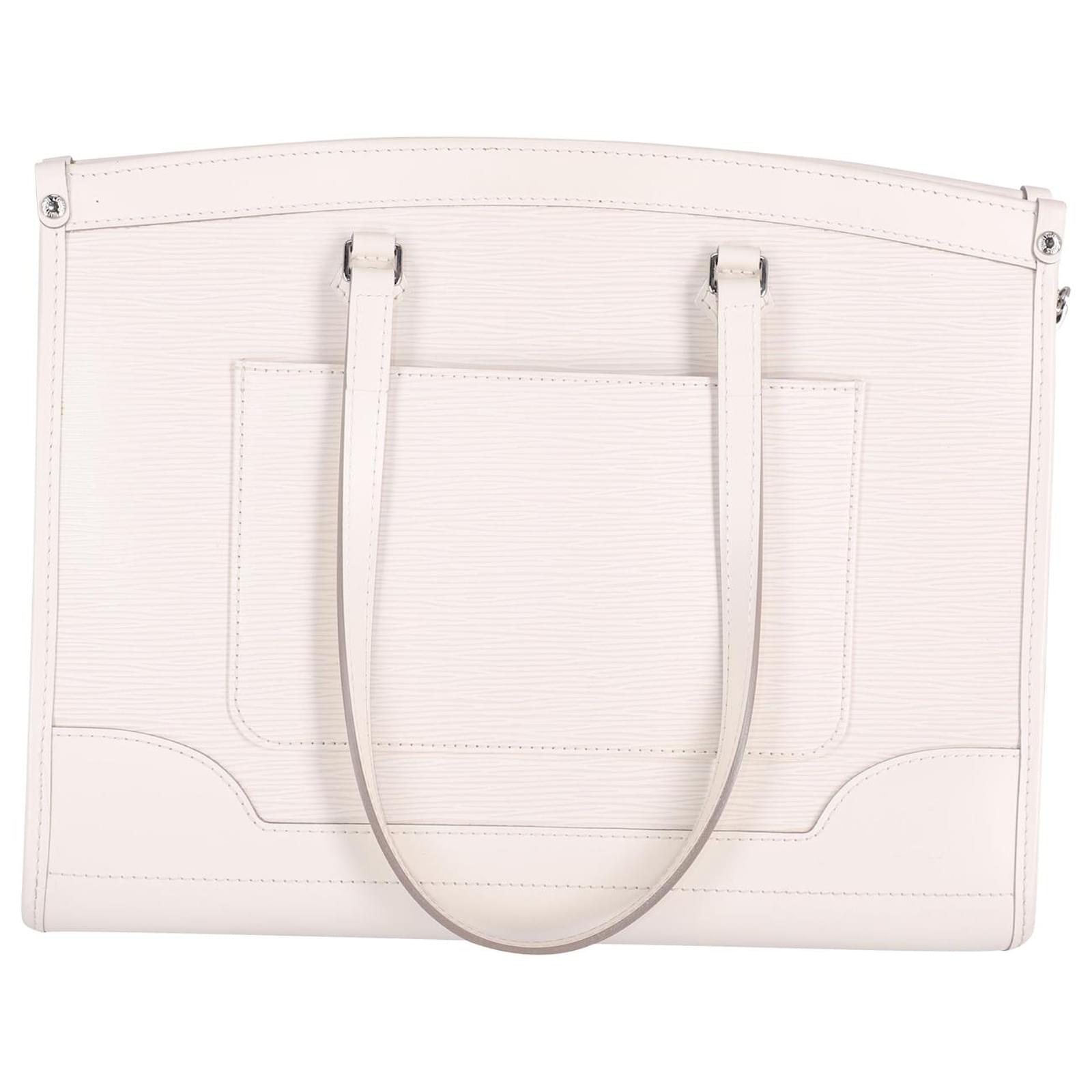 Louis Vuitton Madeline GM in White Epi Leather Cream ref.621484 - Joli  Closet