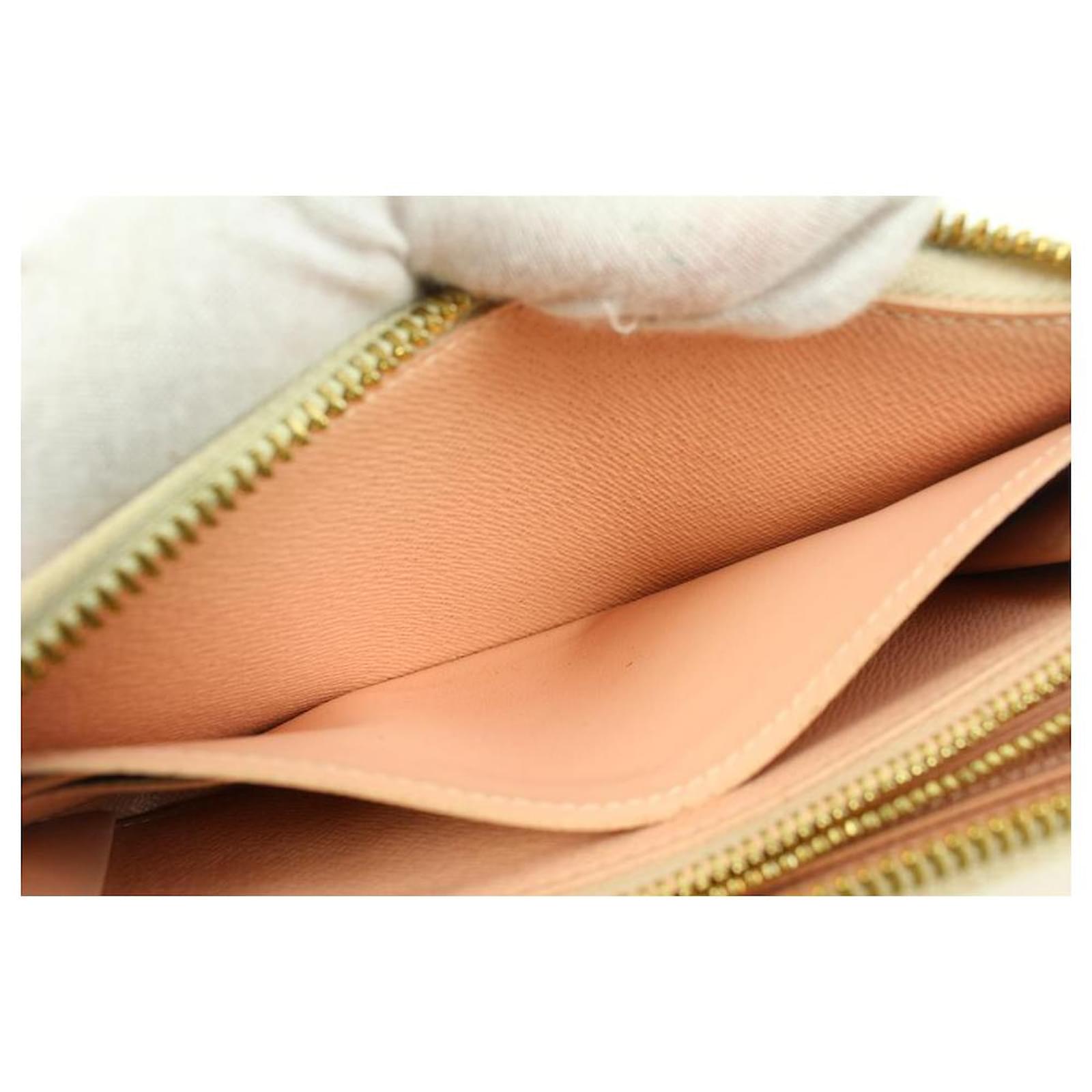 Louis Vuitton Damier Azur Tahitienne Clemence Wallet Zippy Long Zip Around  Leather ref.622585 - Joli Closet
