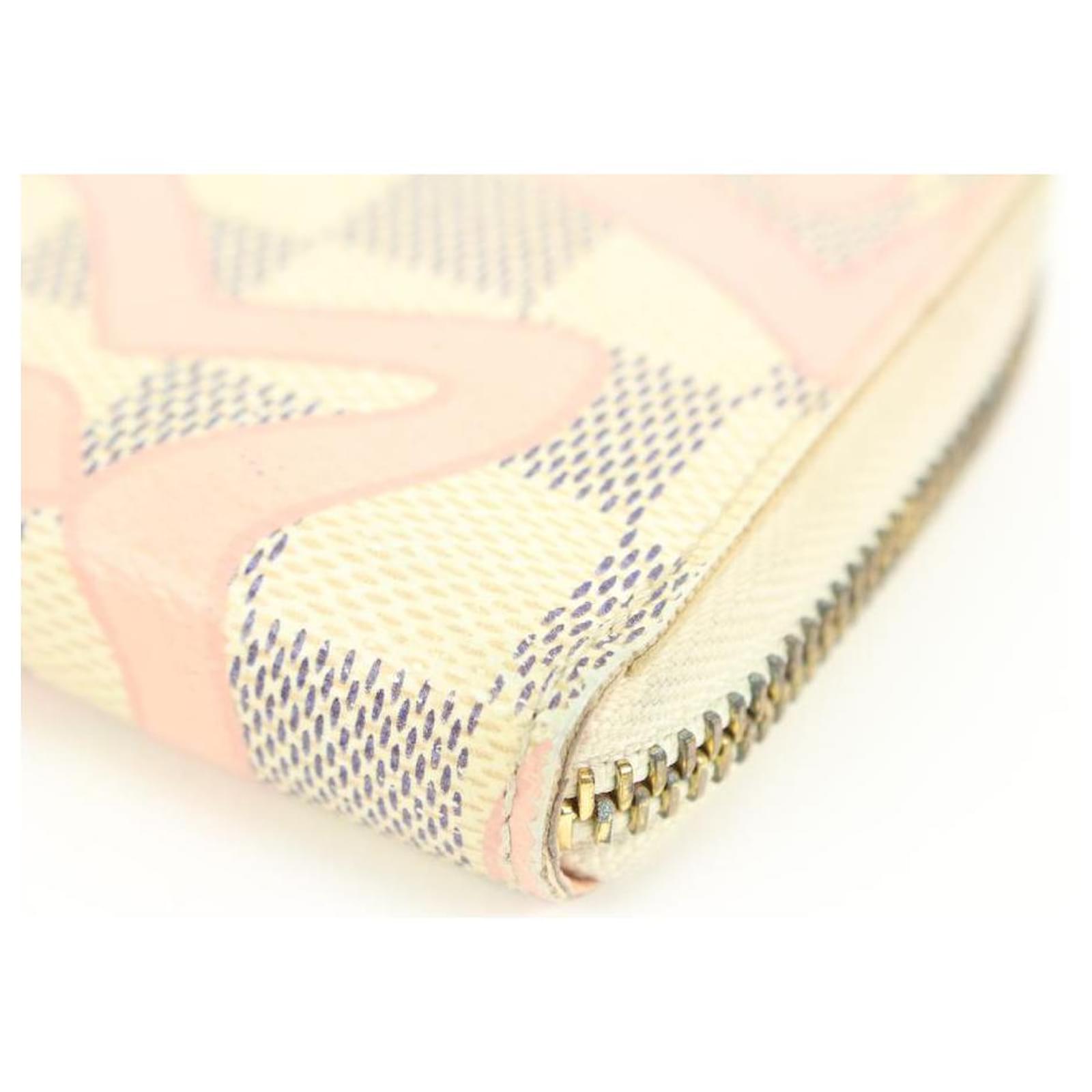 Louis Vuitton, Bags, Lv Damier Azur Tahitienne Clemence Wallet