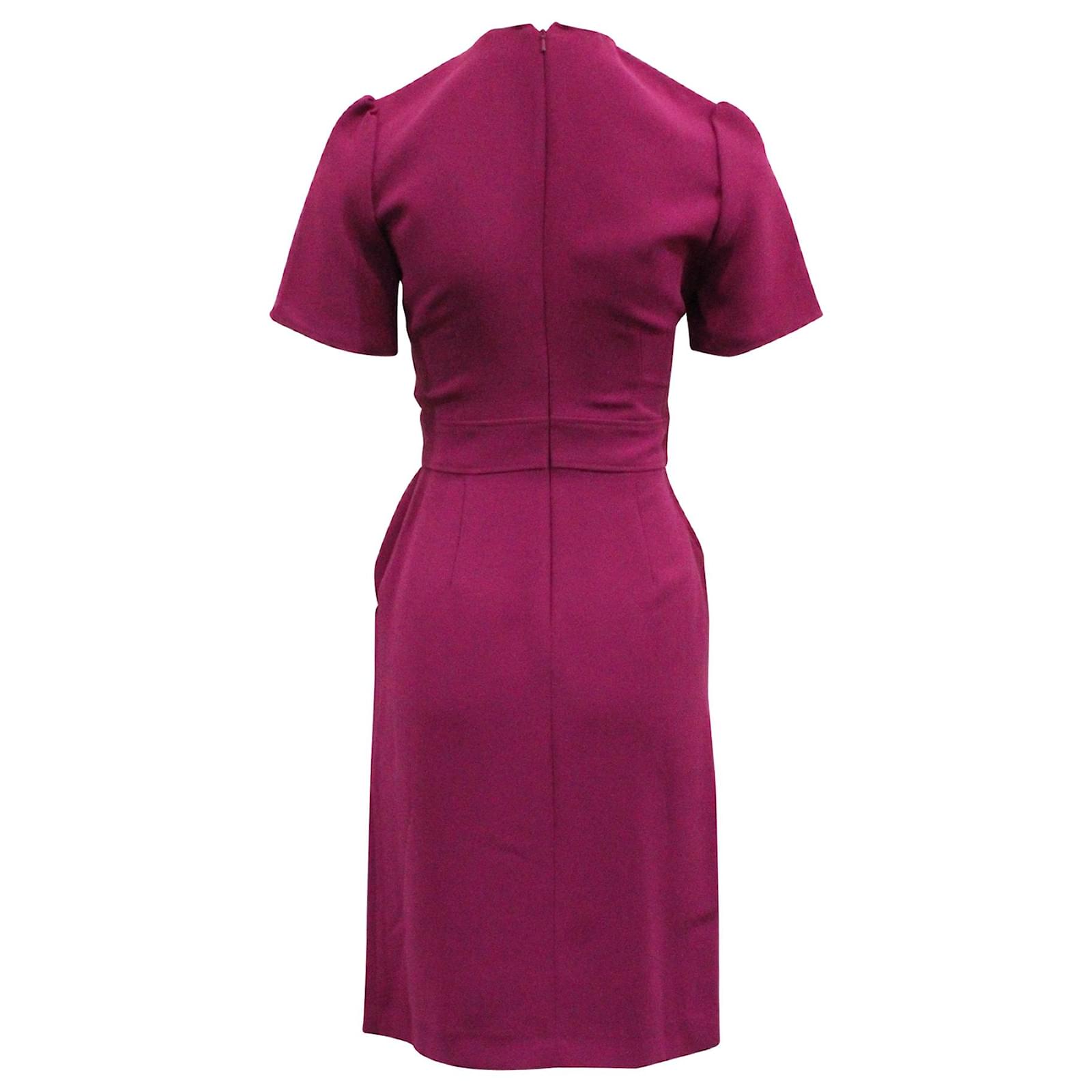 Magenta best sale sheath dress