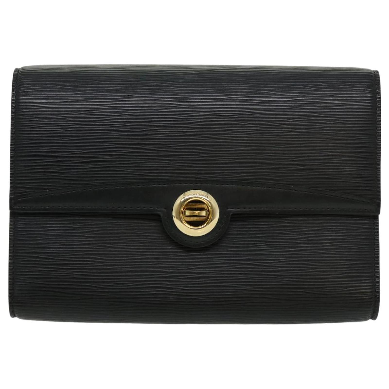 LOUIS VUITTON Epi 2 Way clutch Arsch Shoulder Bag Black M52572 LV Auth  bs1807 Leather ref.623420 - Joli Closet