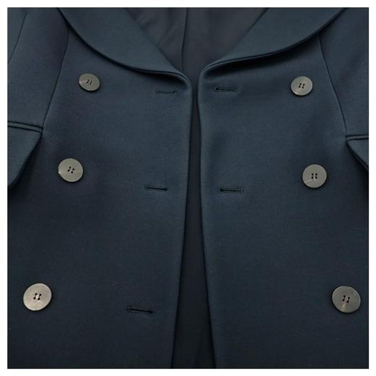 Christian Dior (Christian Dior) lined Button Long Gilet Outerwear 
