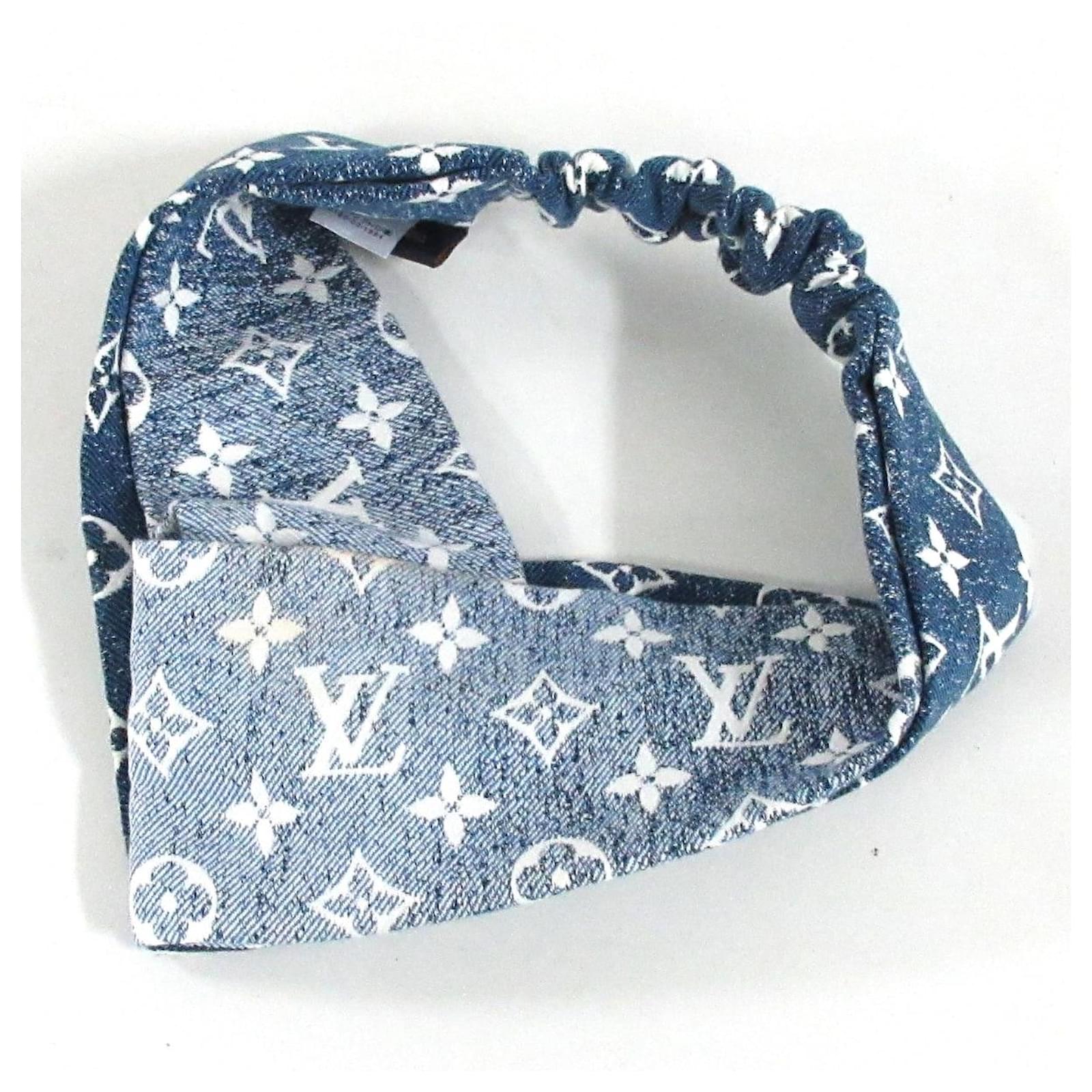 Louis Vuitton Bandeau Blue Denim ref.623927 - Joli Closet