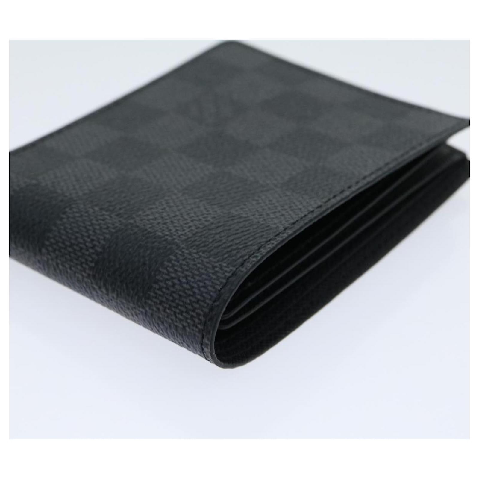 Louis Vuitton, Bags, Louis Vuitton Damier Graphite Portefeuille Slender  Wallet N6326 Lv Auth 3131a